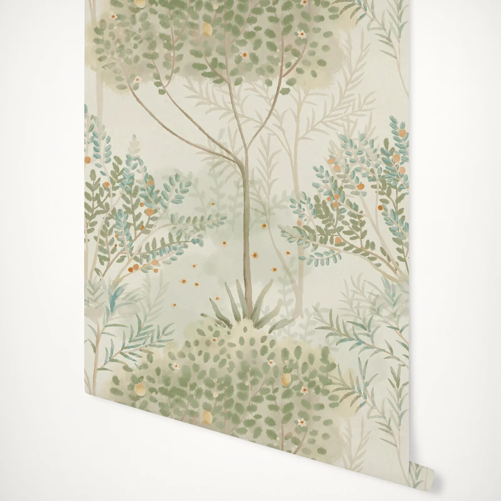 Watercolor Ivy Orchard Wallpaper - Image 3