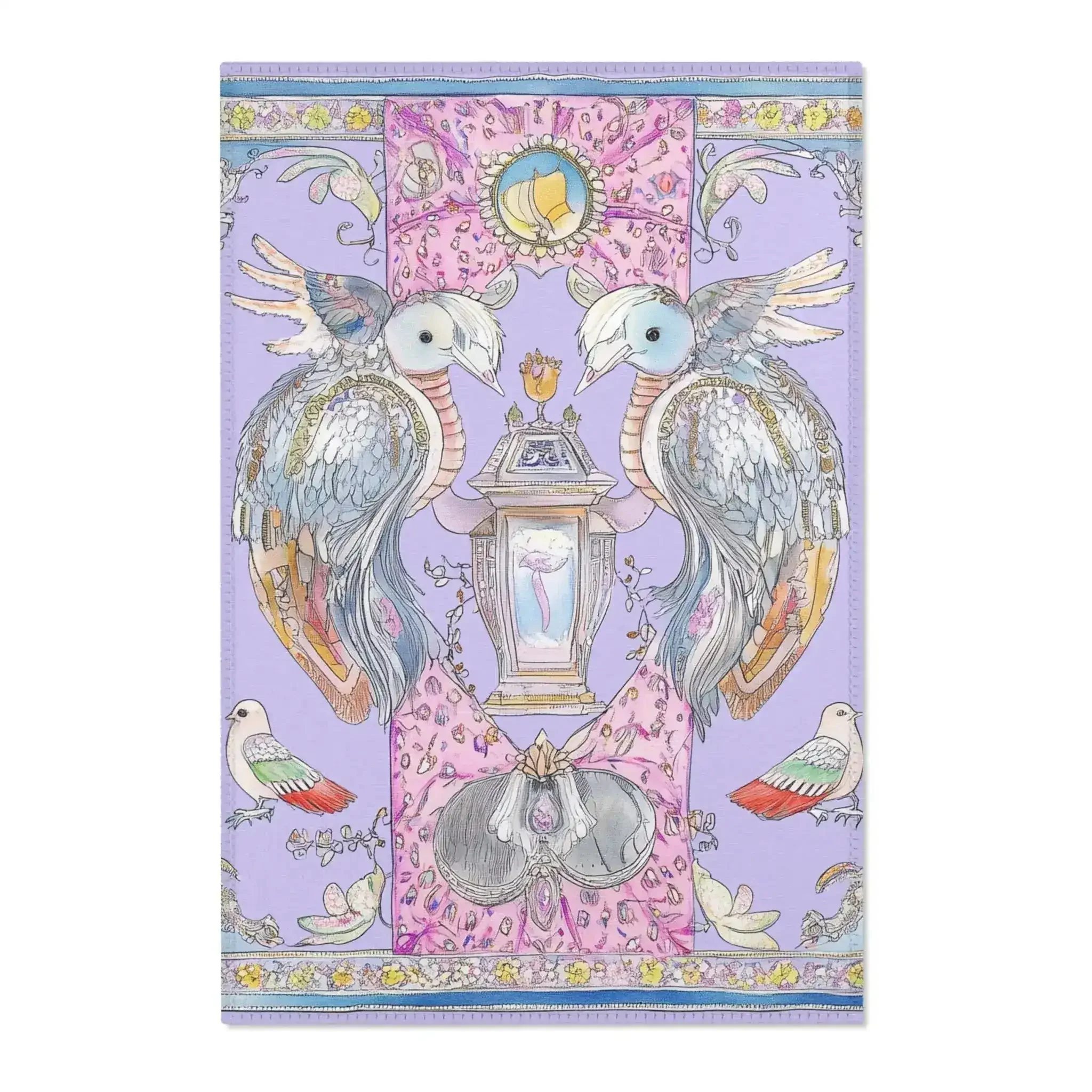 Whimsical Aviary Accent Rug - Image 3