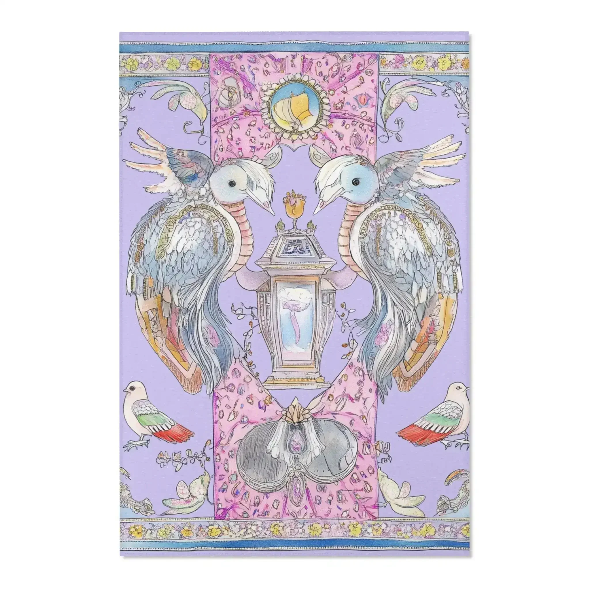 Whimsical Aviary Accent Rug - Image 4