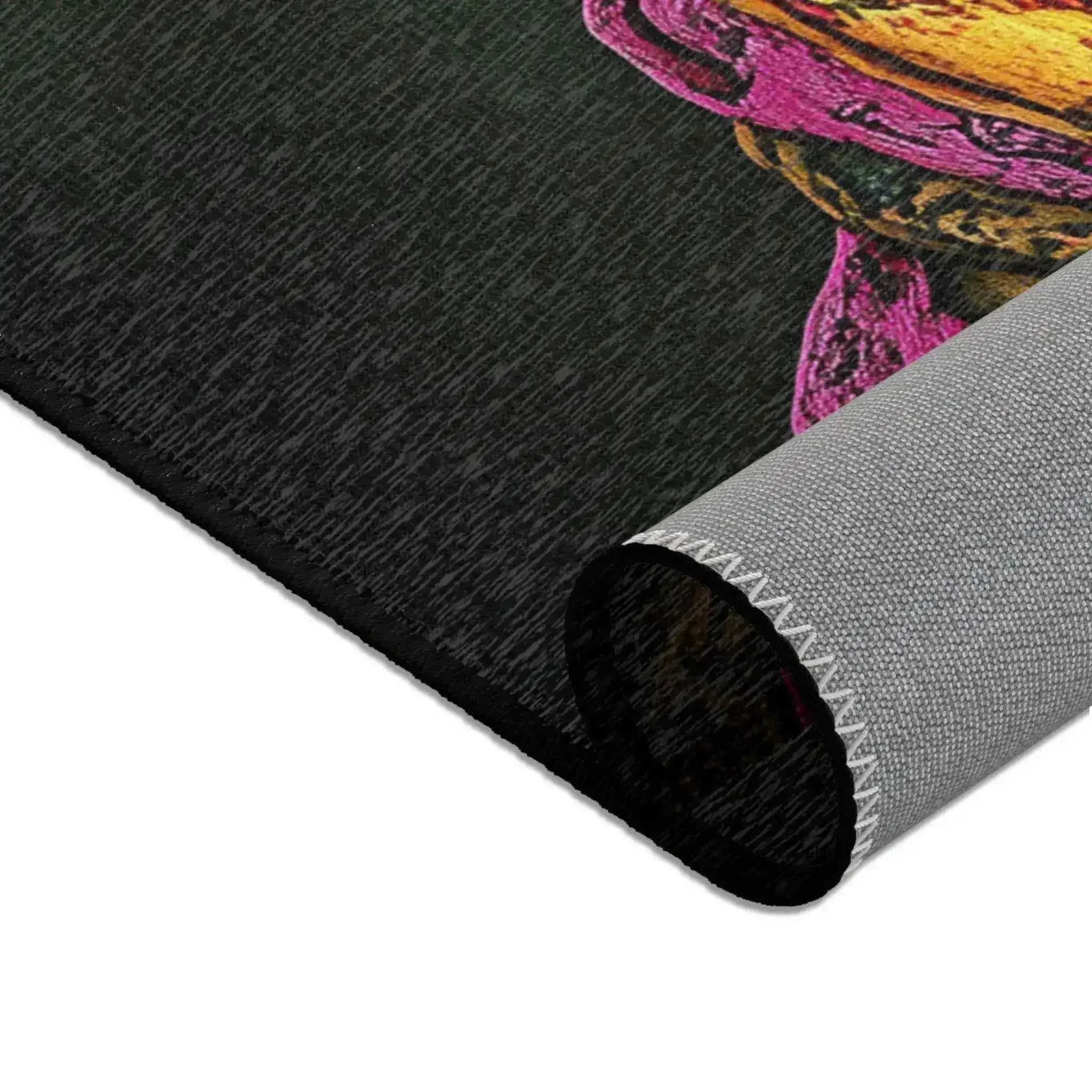Whimsical Elegance Artistic Mouse Accent Rug - Image 4
