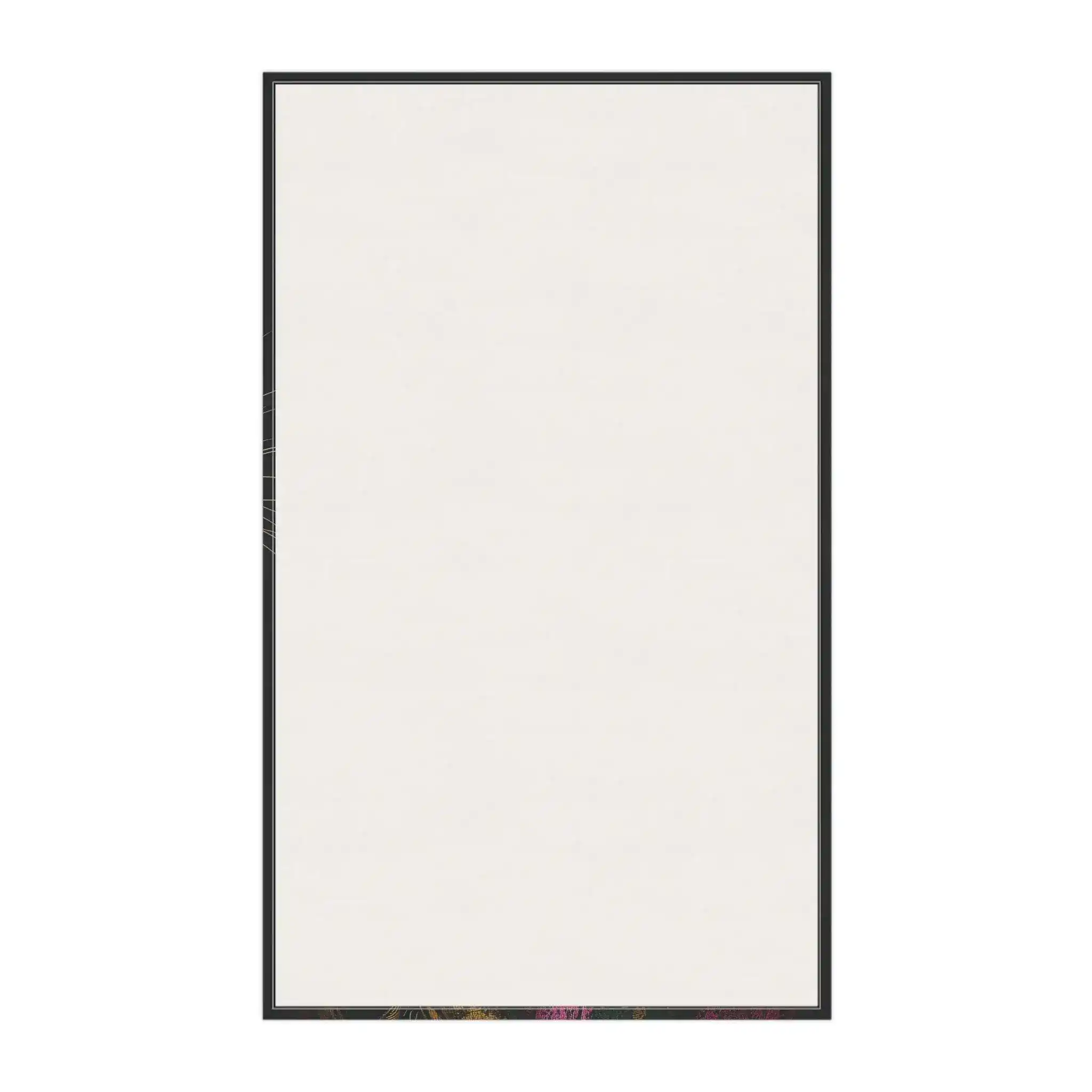 Whimsical Elegance Artistic Mouse Cotton Kitchen Towel - Image 3