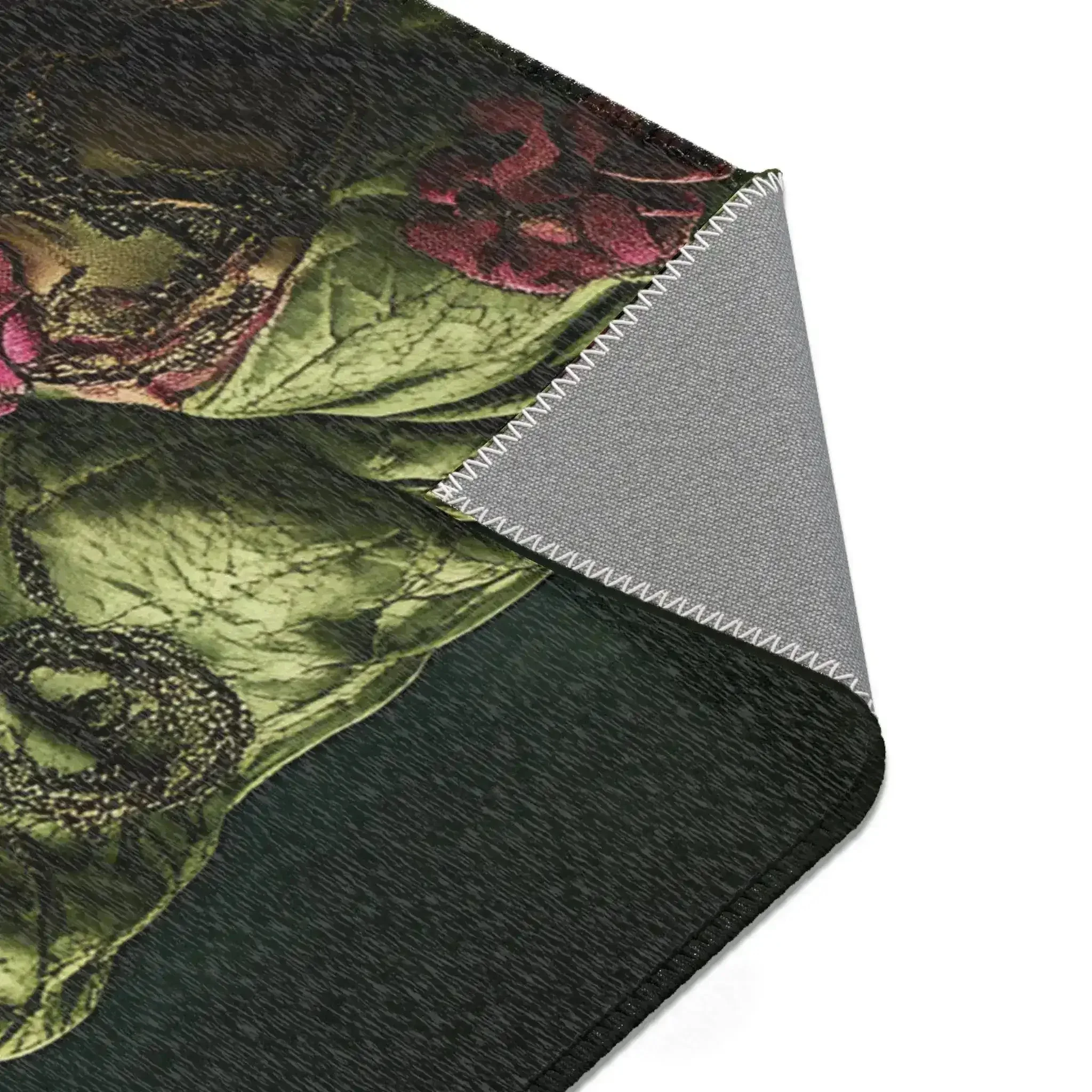 Whimsical Floral Mouse Accent Rug - Image 8