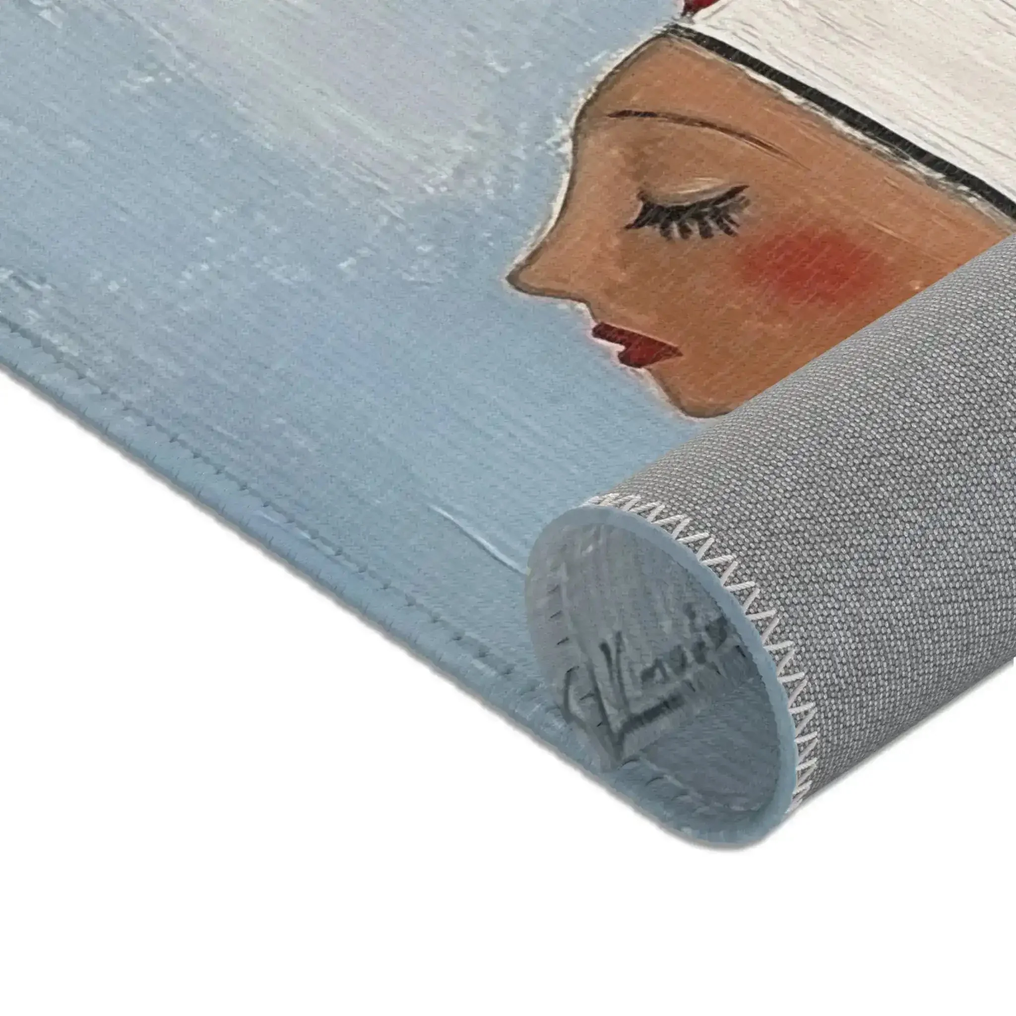 Whimsical Stripes Accent Rug - Image 7