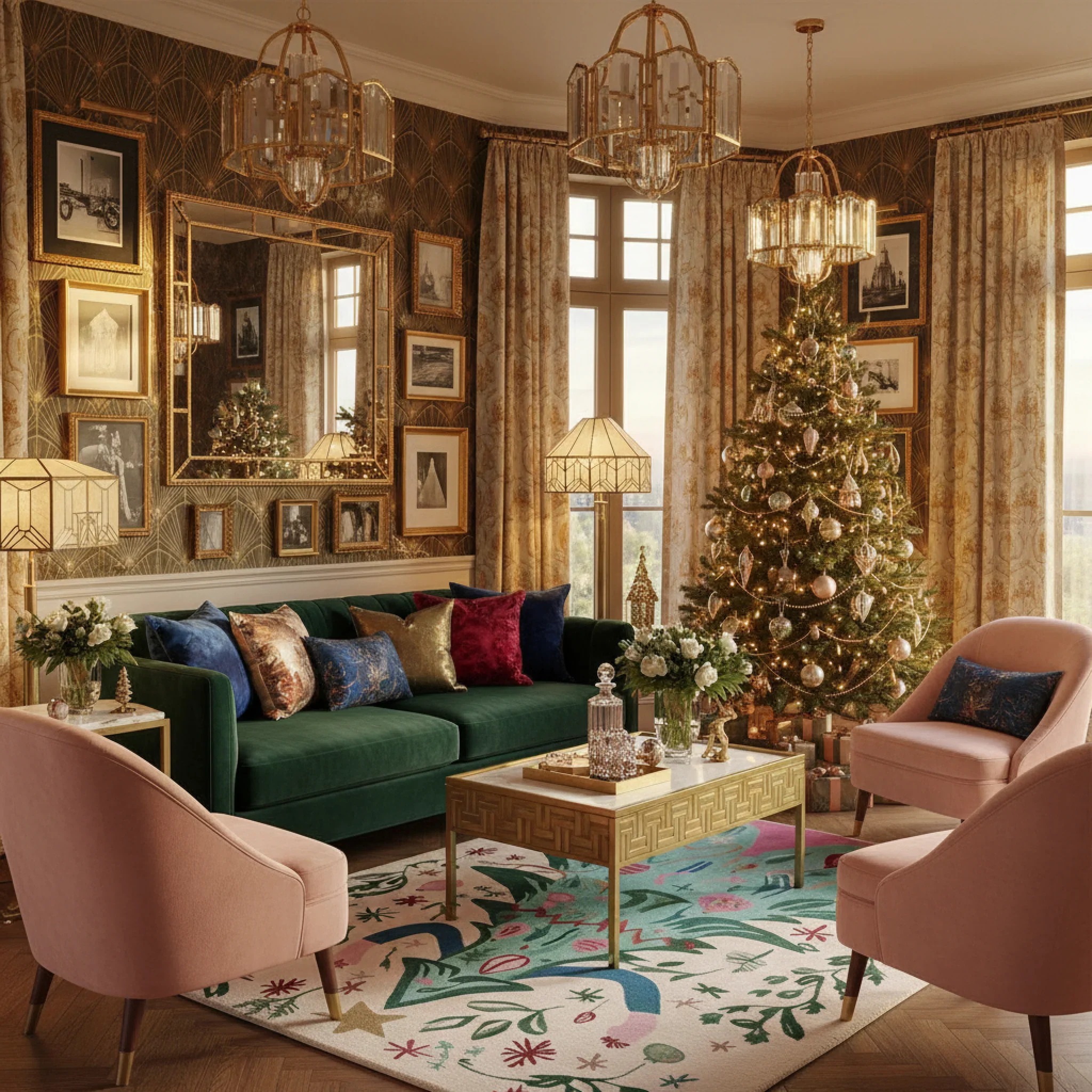 Whimsy Tree Wishes Hand Tufted Rug - Image 3