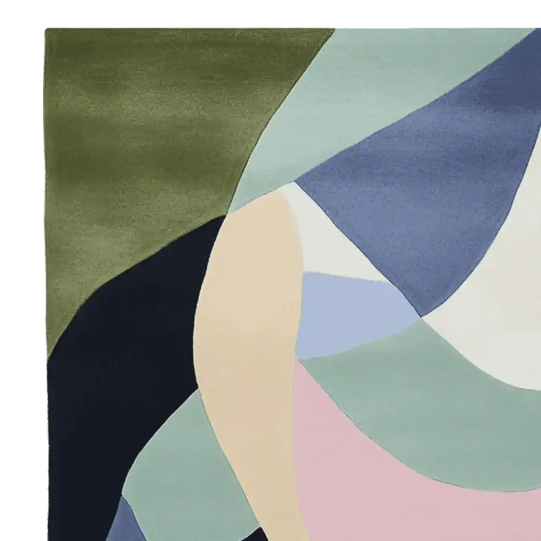 Whispering Color Flow Hand Tufted Rug - Image 9