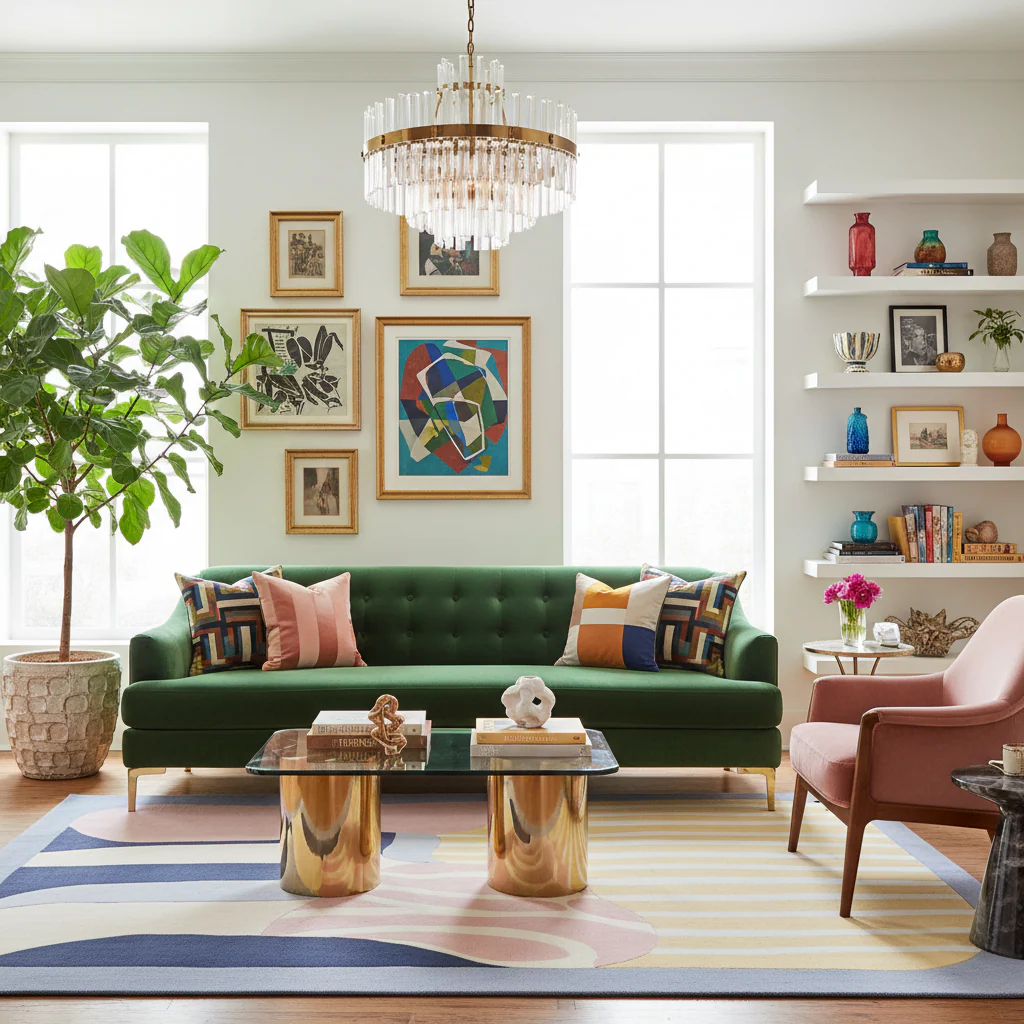 Whispers of Color Hand Tufted Rug - Image 2