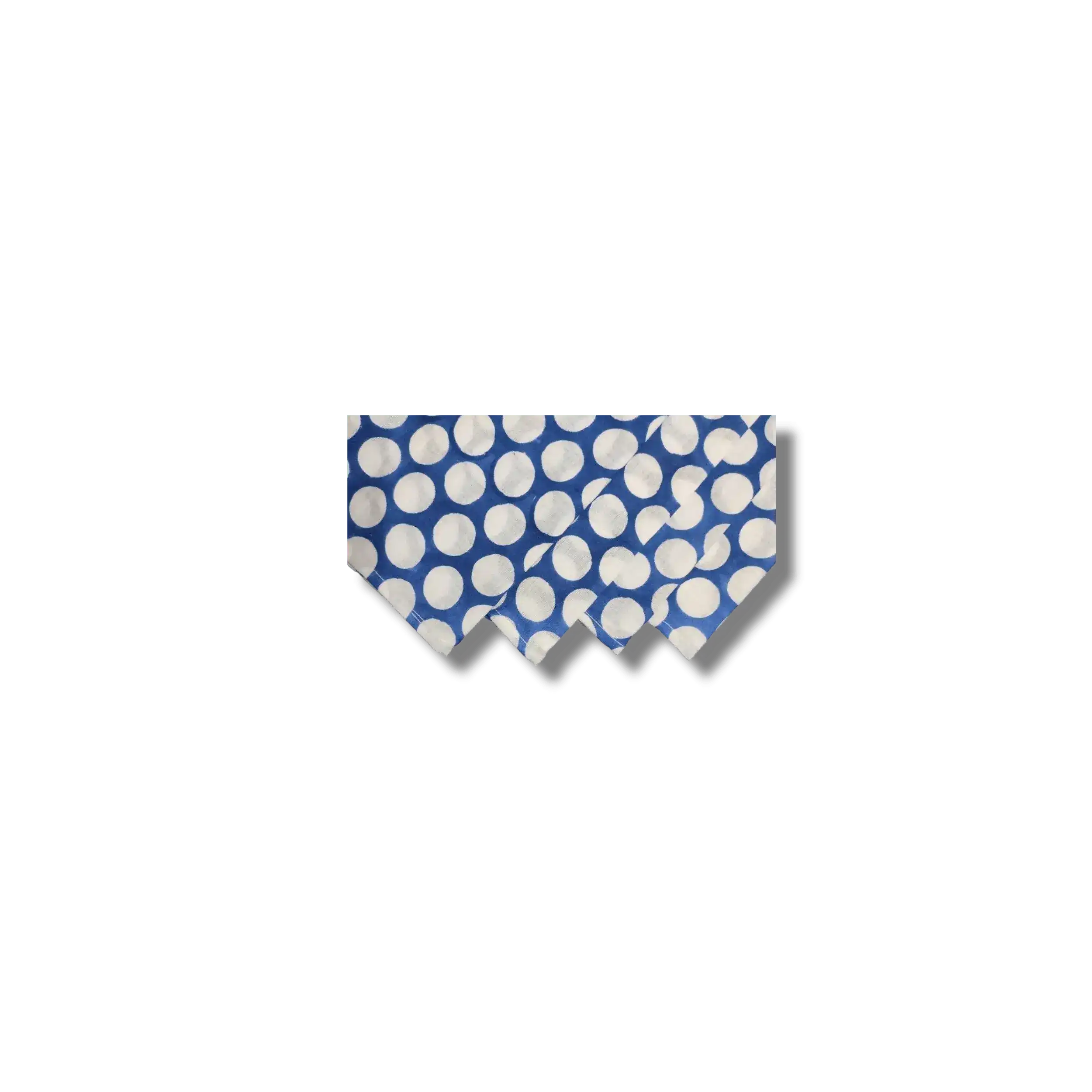 White Polka Dots Cotton Napkins - Image 7