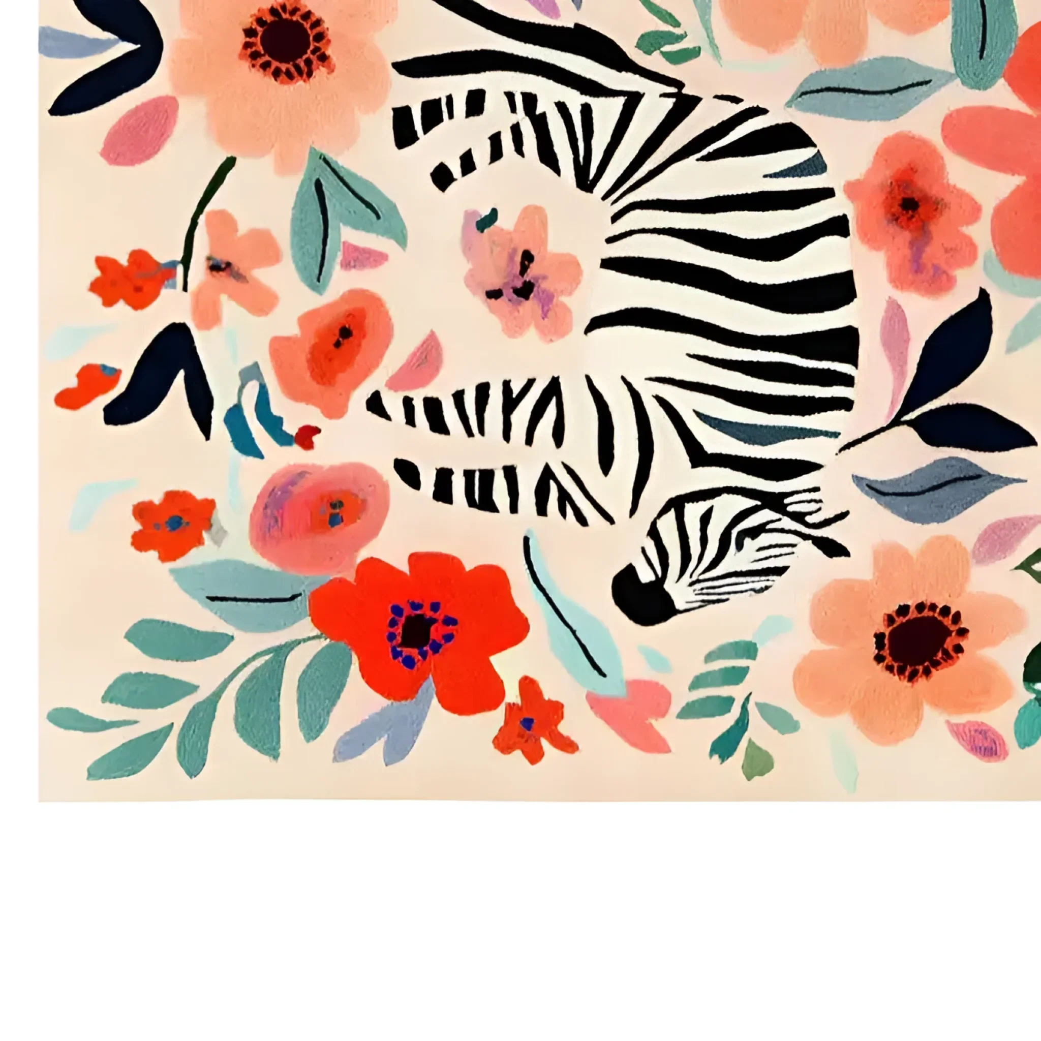 Wildflower Serenade Hand Tufted Wool Rug - Image 6