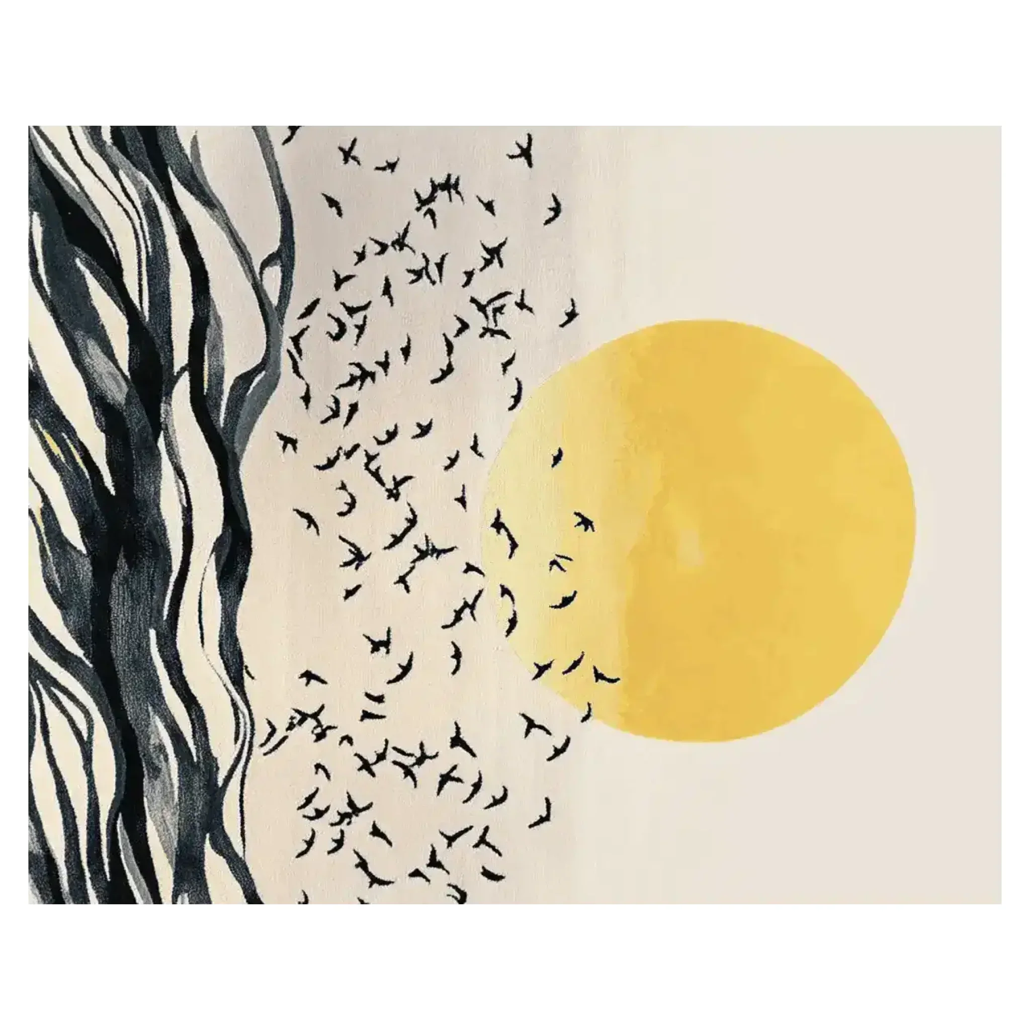 Windswept Morning Chorus Hand Tufted Rug - Image 8