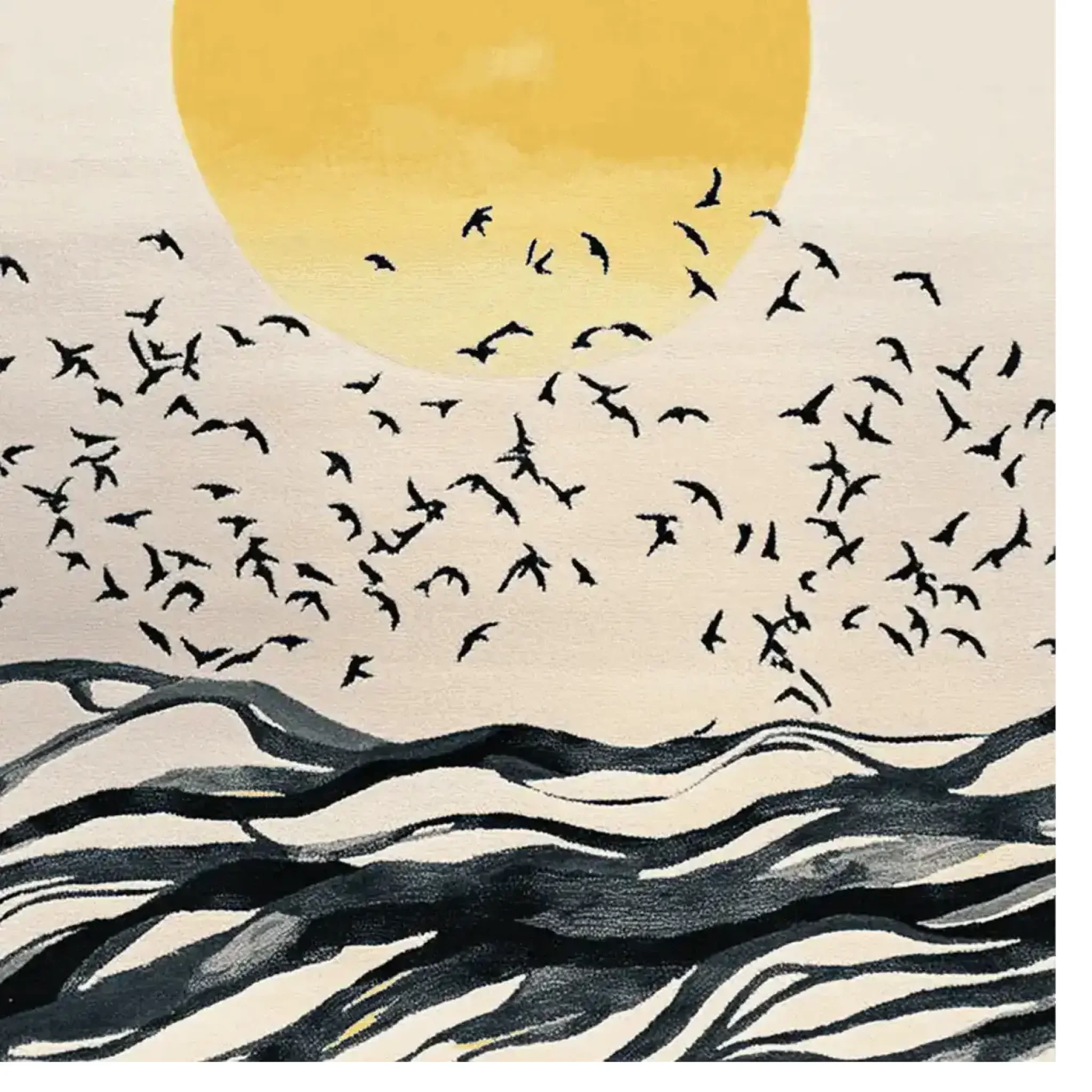 Windswept Morning Chorus Hand Tufted Rug - Image 9