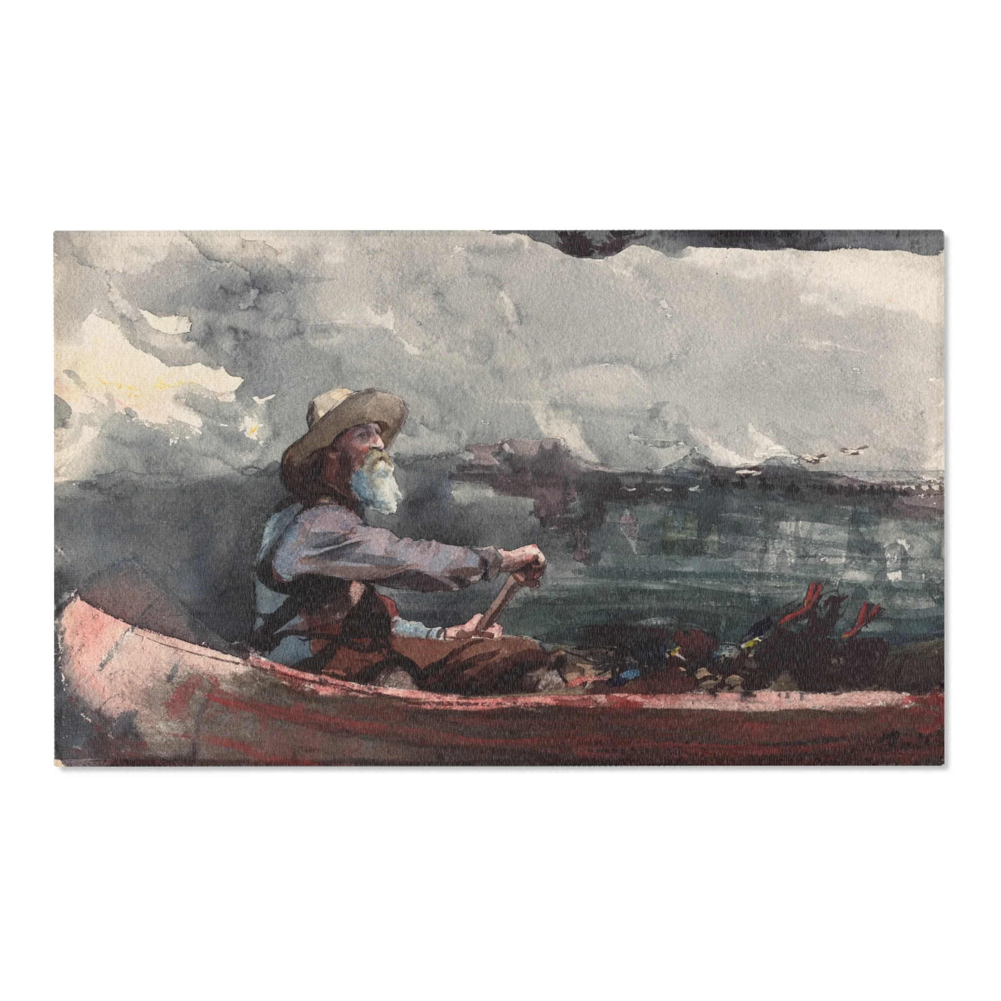 Winslow Homer - Adirondacks Guide | Area Rug - Image 5