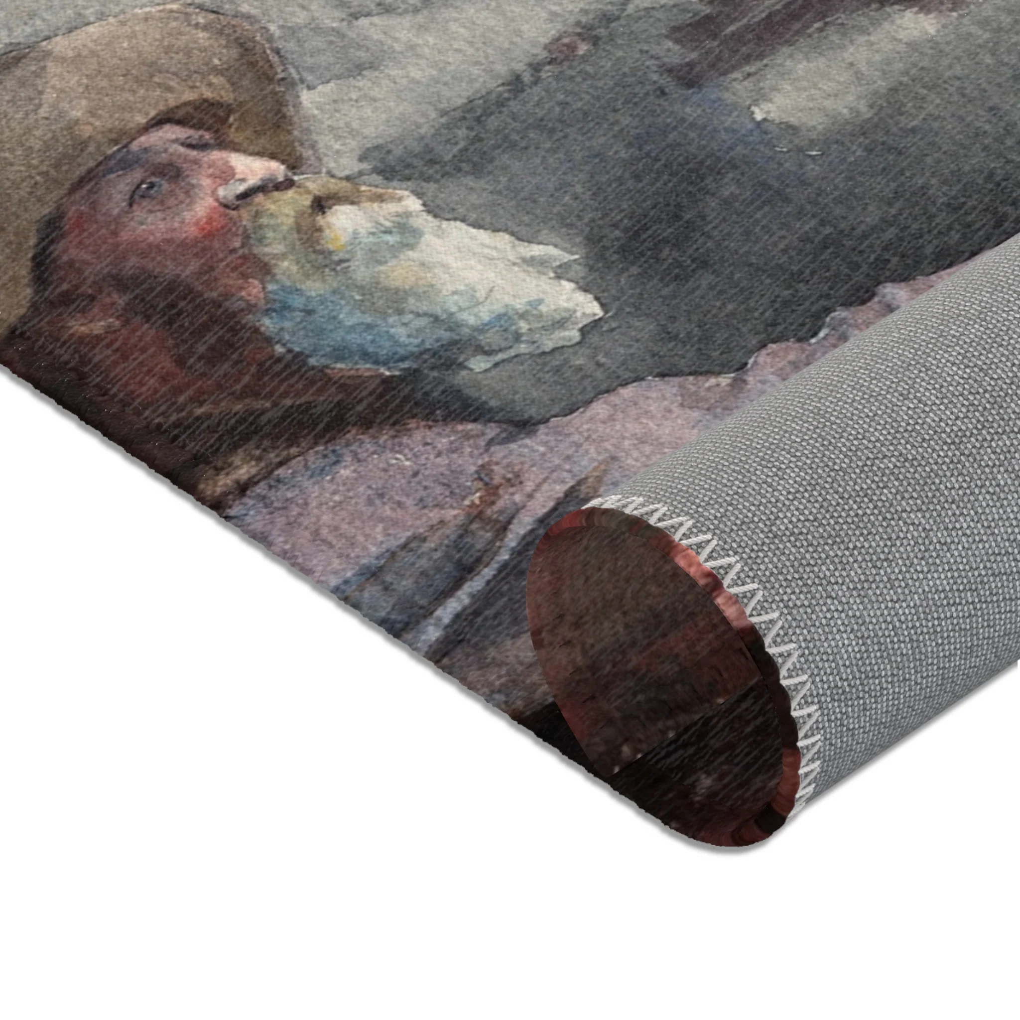 Winslow Homer - Adirondacks Guide | Area Rug - Image 8