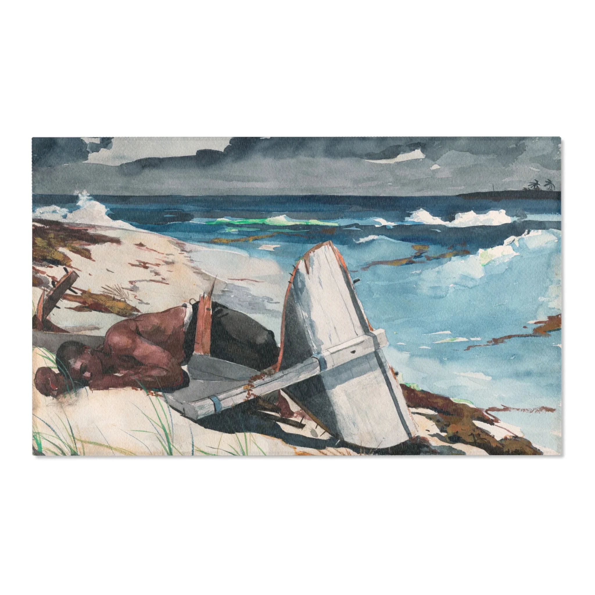 Winslow Homer - After the Hurricane, Bahamas | Area Rug - Image 5