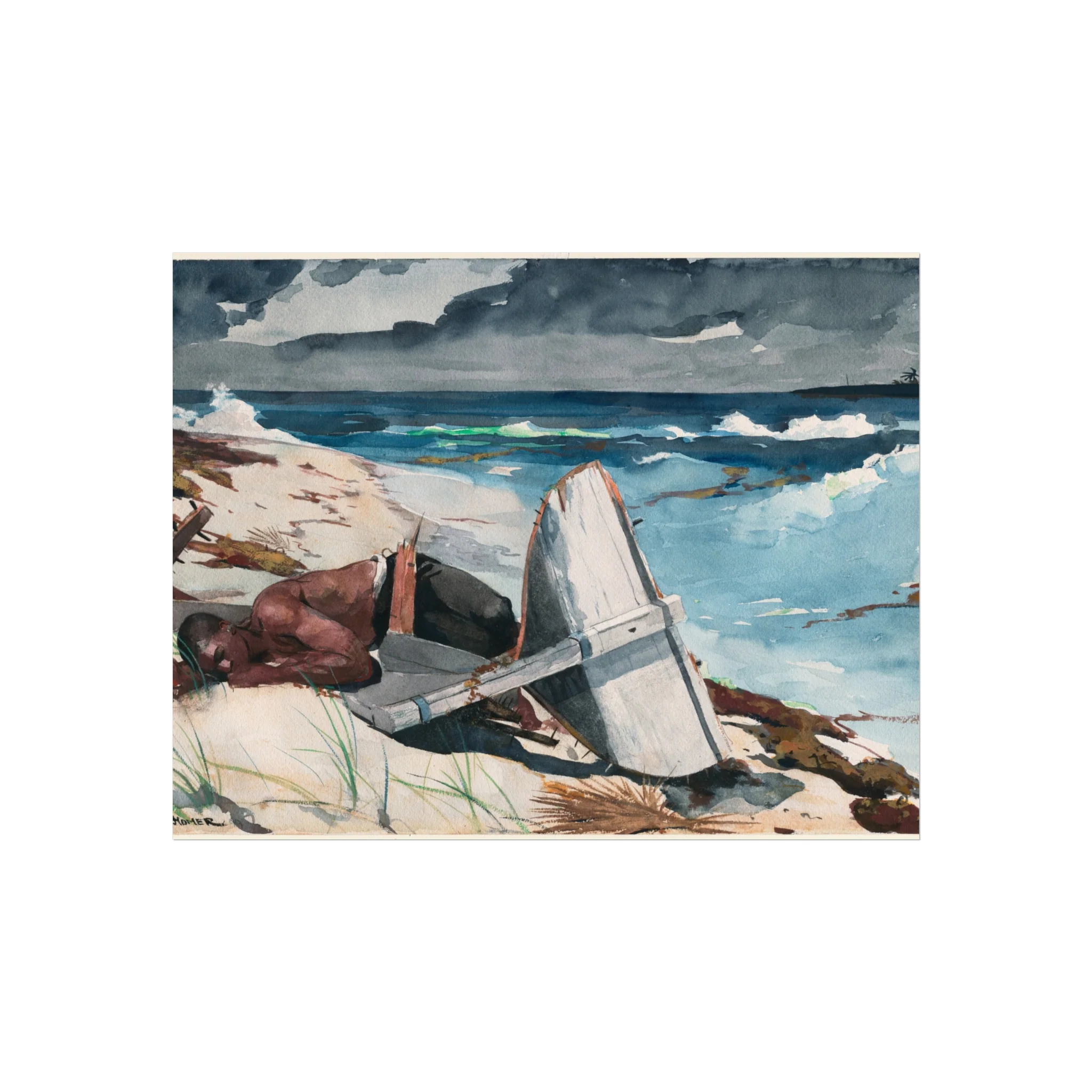 Winslow Homer - After the Hurricane, Bahamas | Fine Art Poster