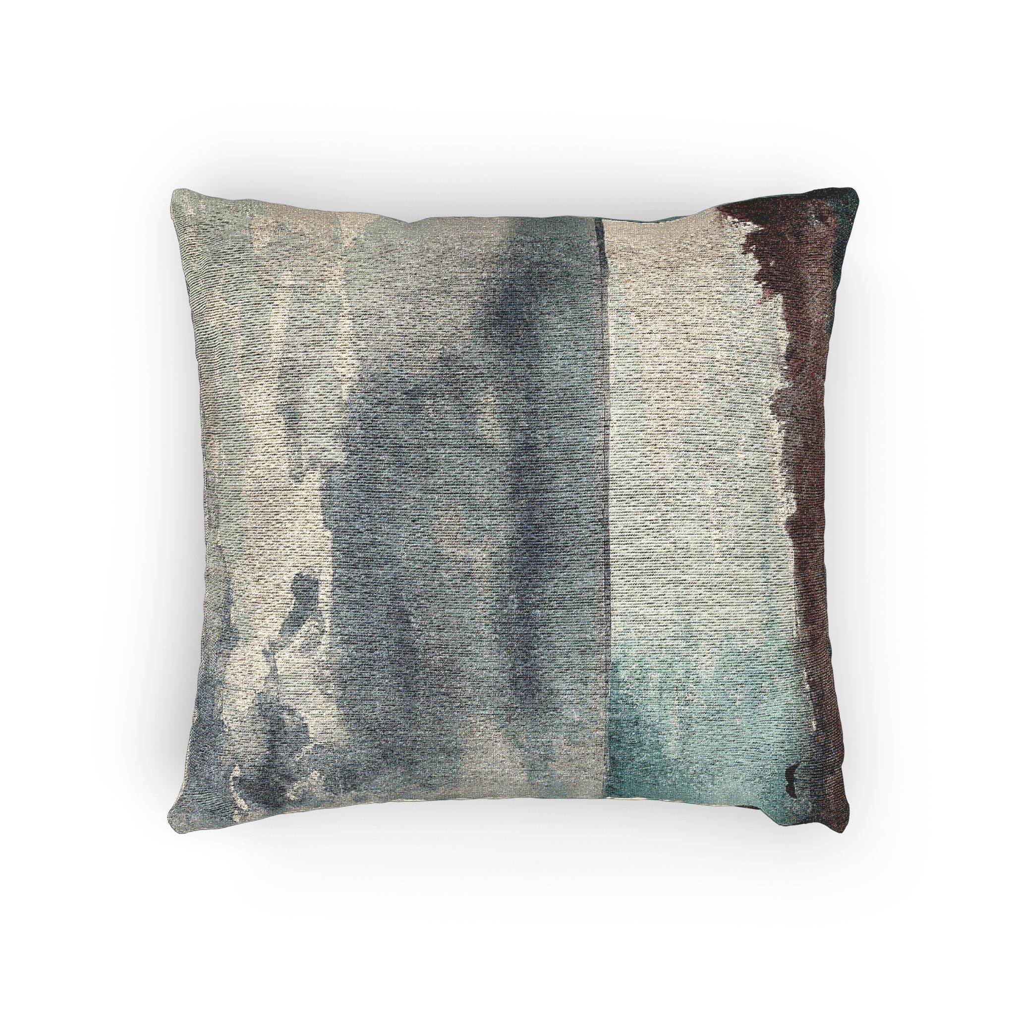 Winslow Homer - Breaking Storm, Coast of Maine | Woven Pillow - Image 4