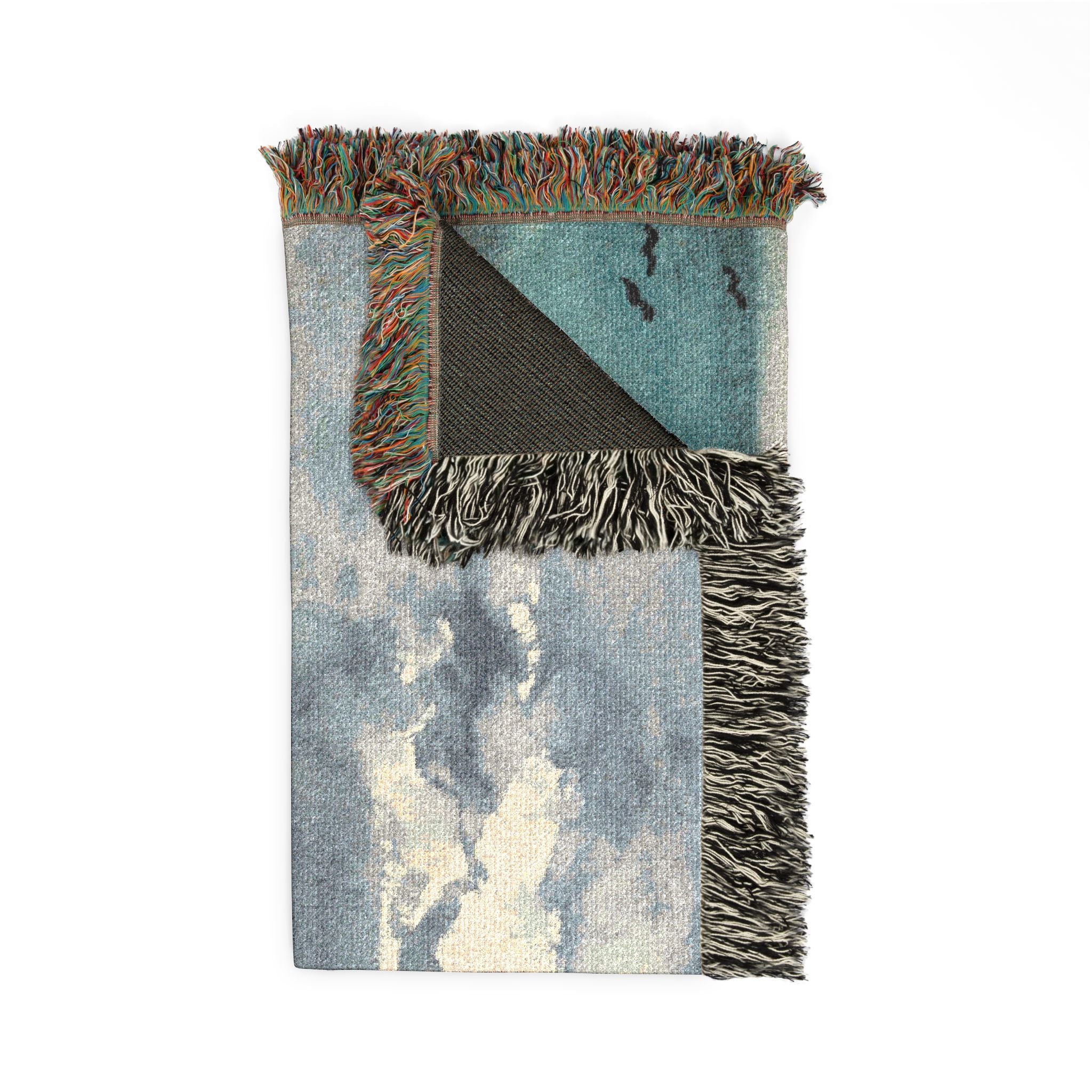 Winslow Homer - Breaking Storm, Coast of Maine | Woven Tapestry Blanket - Image 5
