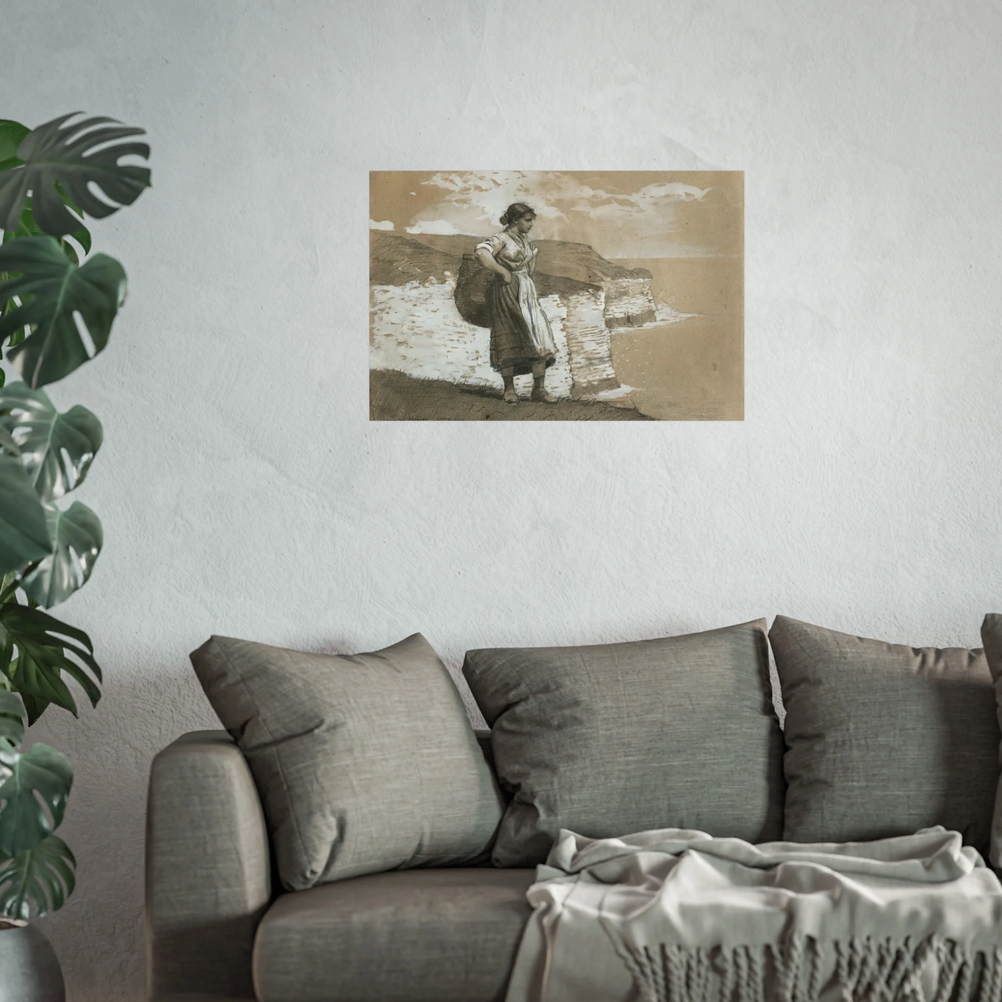 Winslow Homer - Flamborough Head, England | Fine Art Poster - Image 11