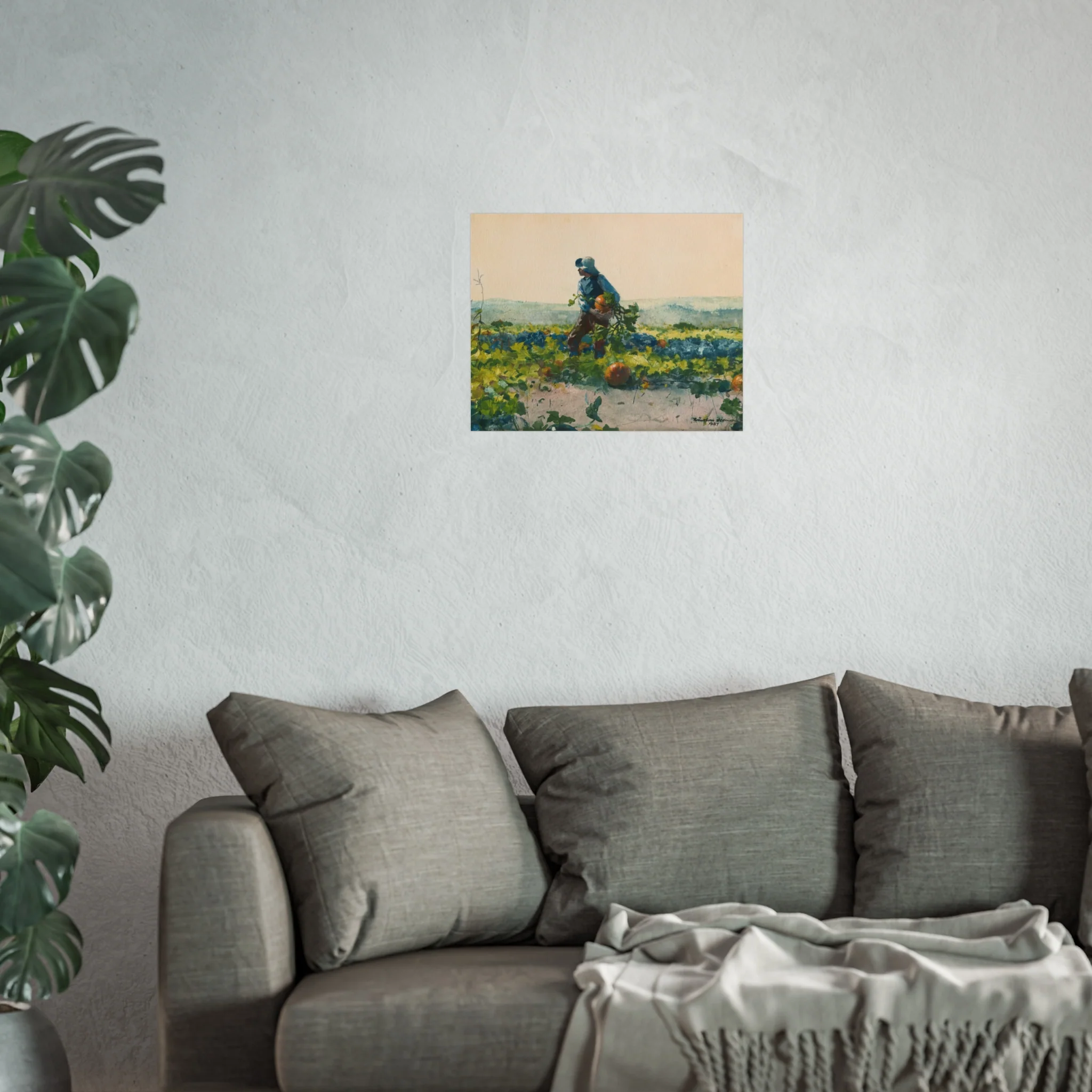 Winslow Homer - For to Be a Farmer's Boy | Fine Art Poster - Image 7