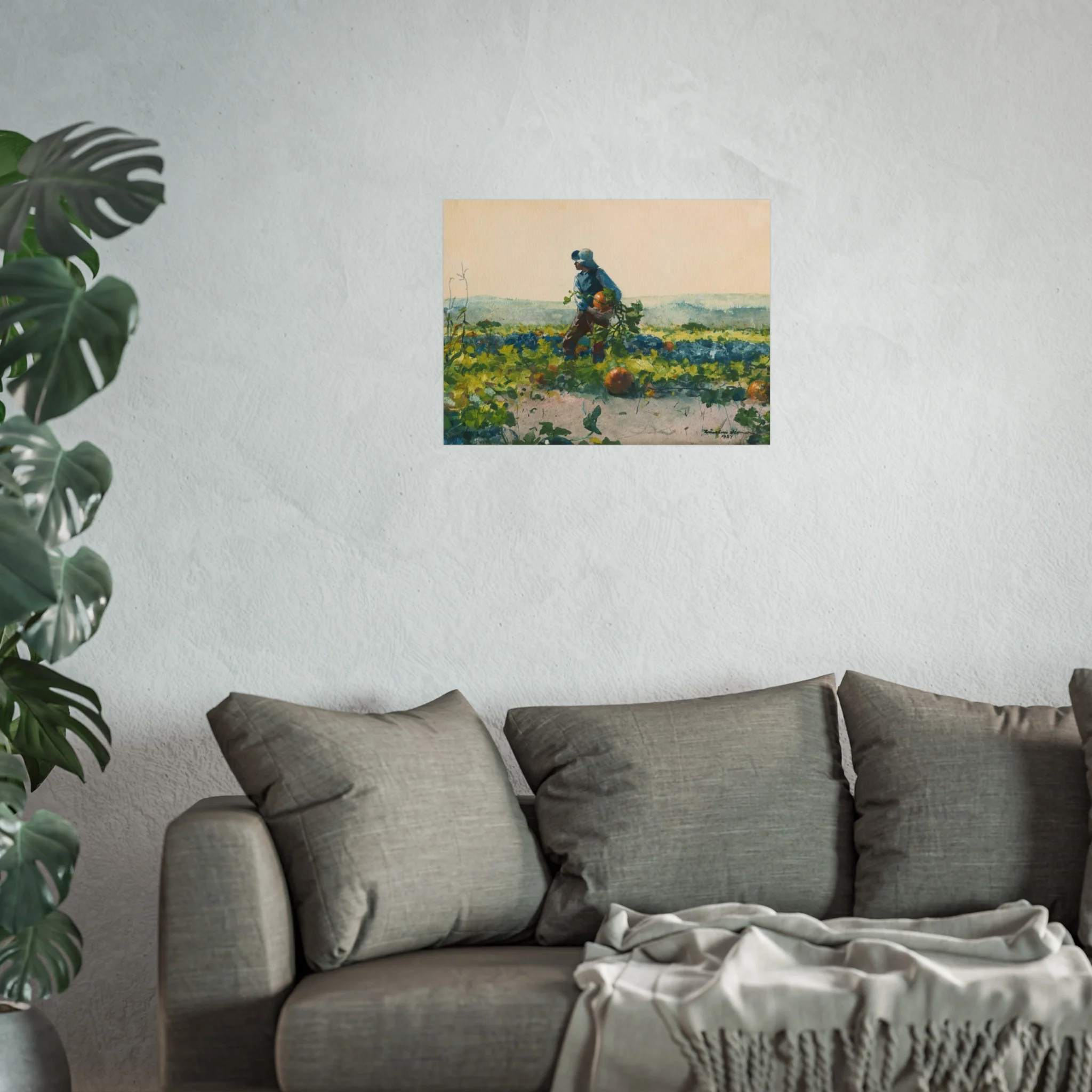 Winslow Homer - For to Be a Farmer's Boy | Fine Art Poster - Image 9