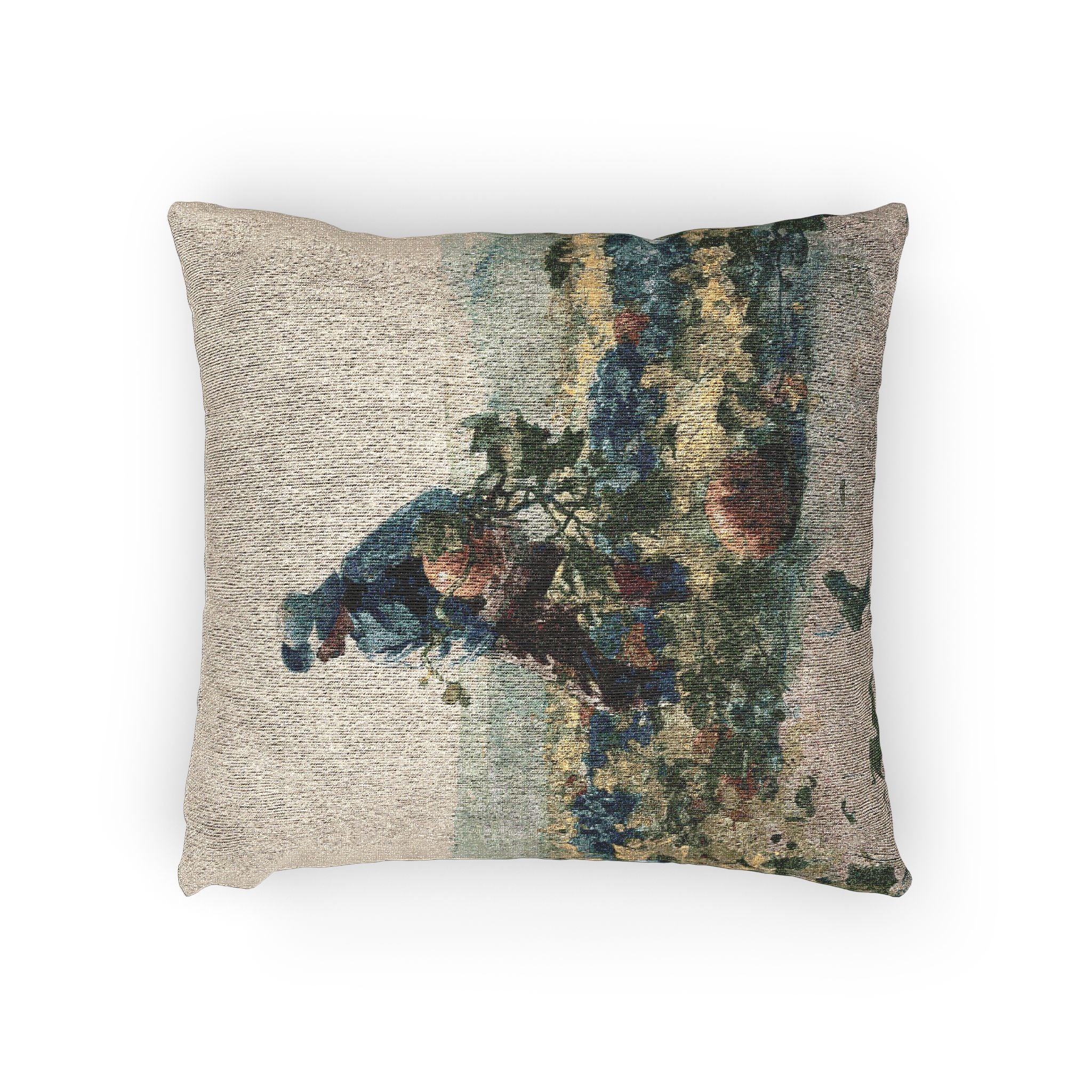 Winslow Homer - For to Be a Farmer's Boy | Woven Pillow - Image 2