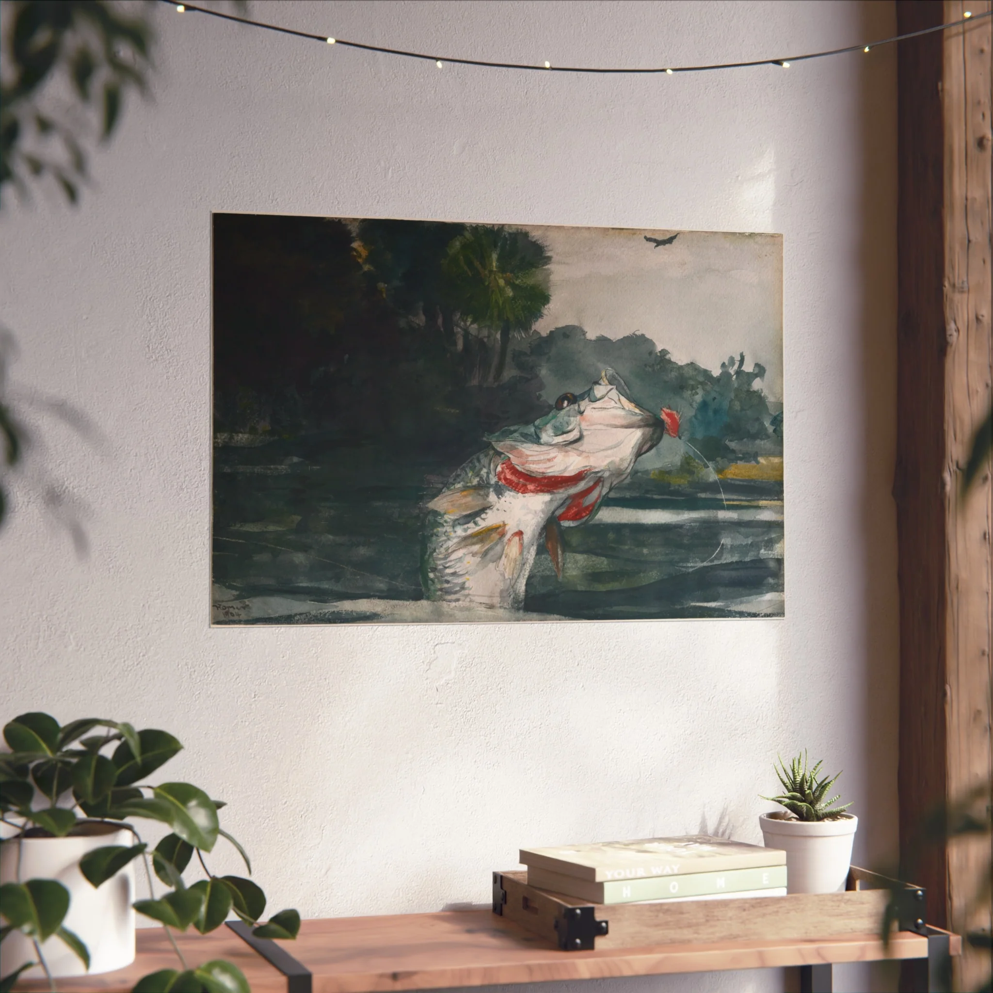 Winslow Homer - Life-Size Black Bass | Fine Art Poster - Image 12