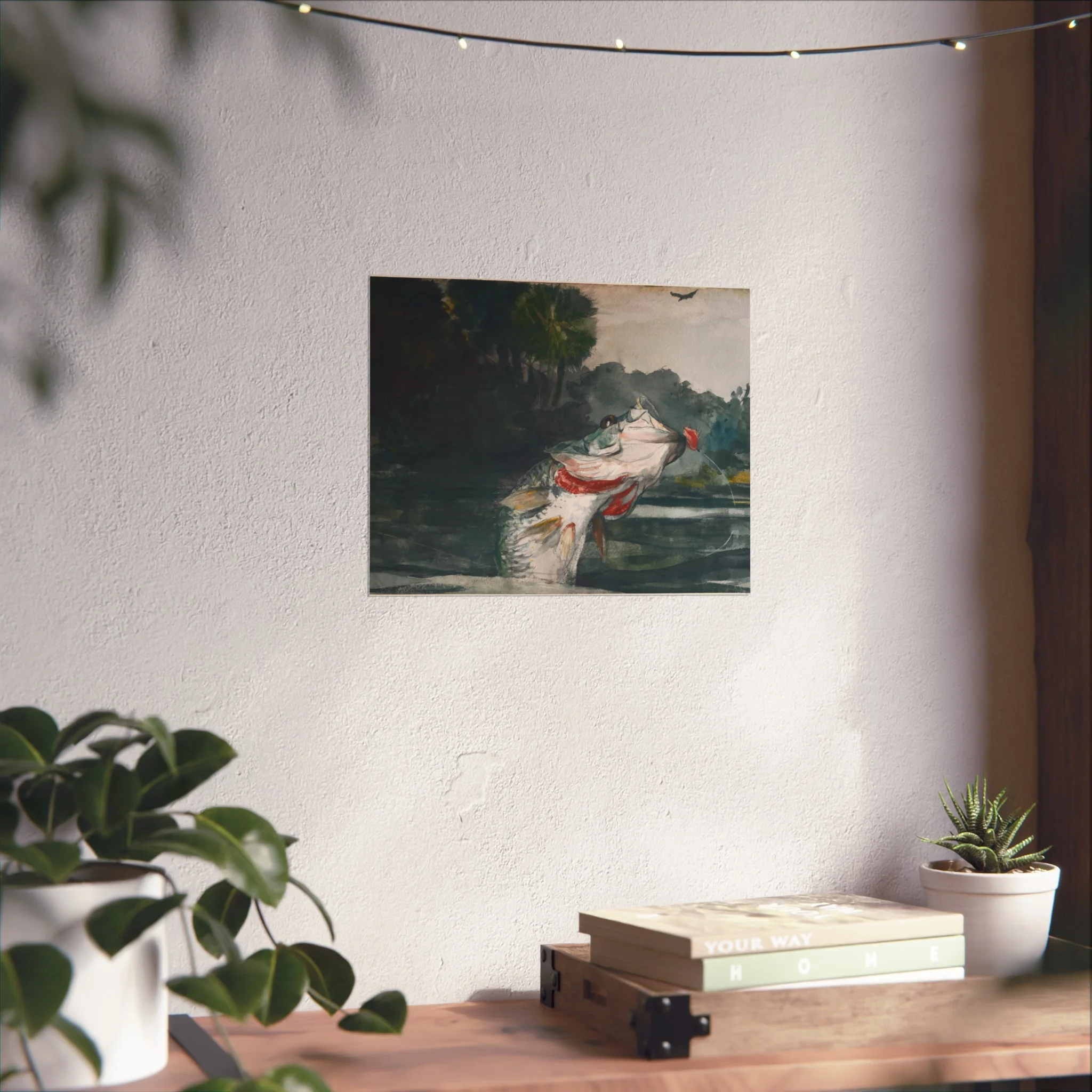Winslow Homer - Life-Size Black Bass | Fine Art Poster - Image 6
