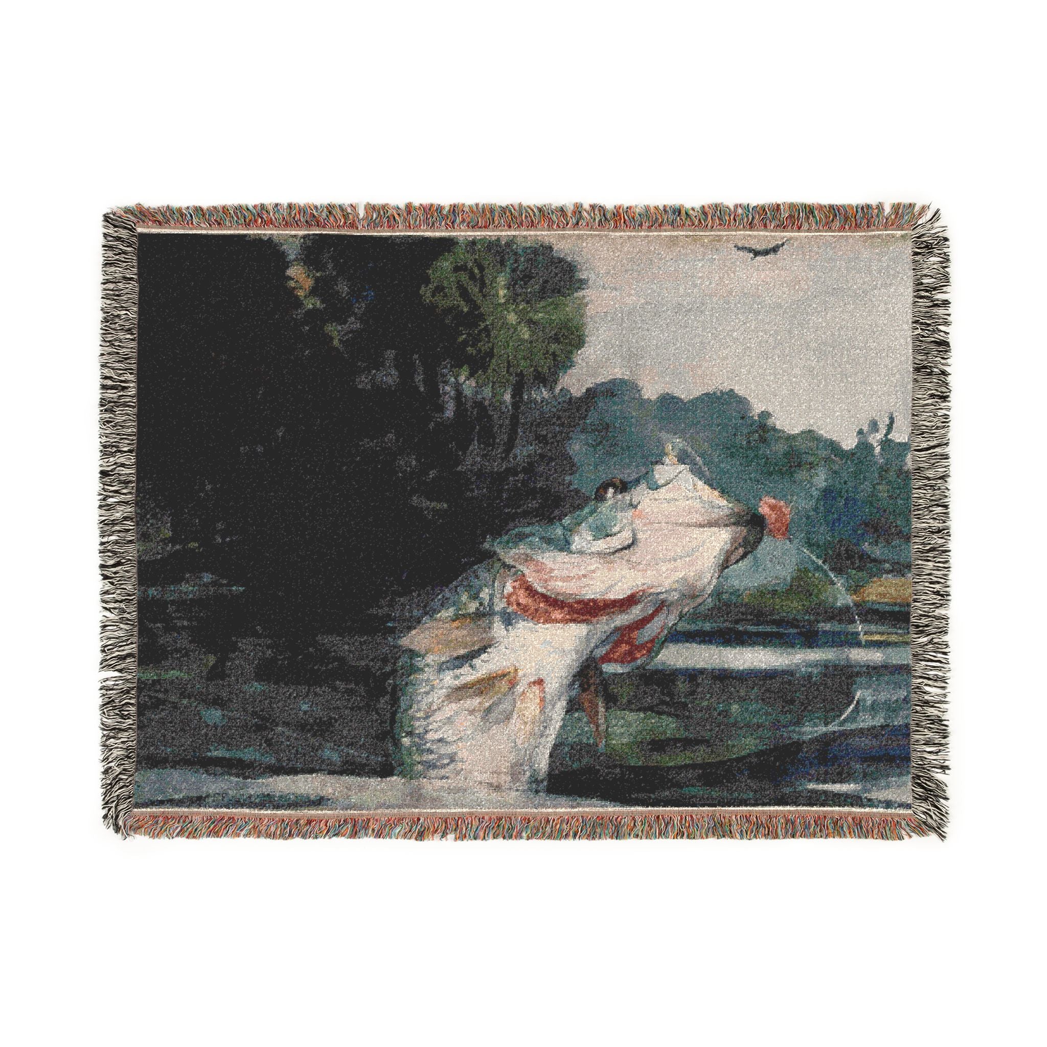 Winslow Homer - Life-Size Black Bass | Woven Tapestry Blanket - Image 10