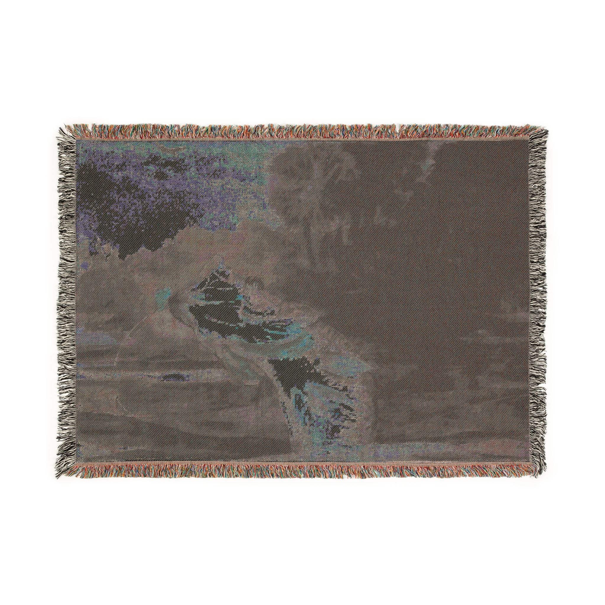 Winslow Homer - Life-Size Black Bass | Woven Tapestry Blanket - Image 4