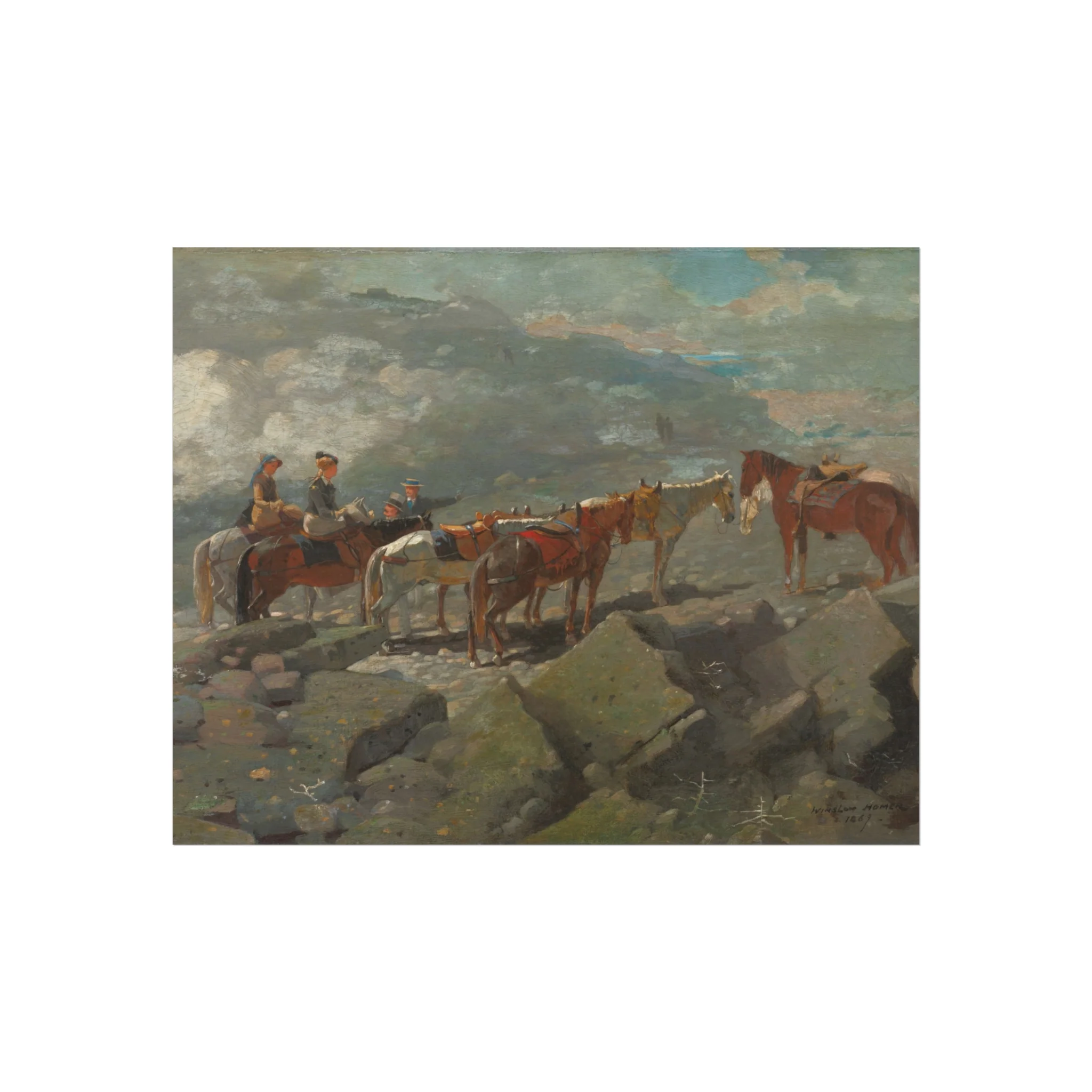 Winslow Homer - Mount Washington | Fine Art Poster - Image 2