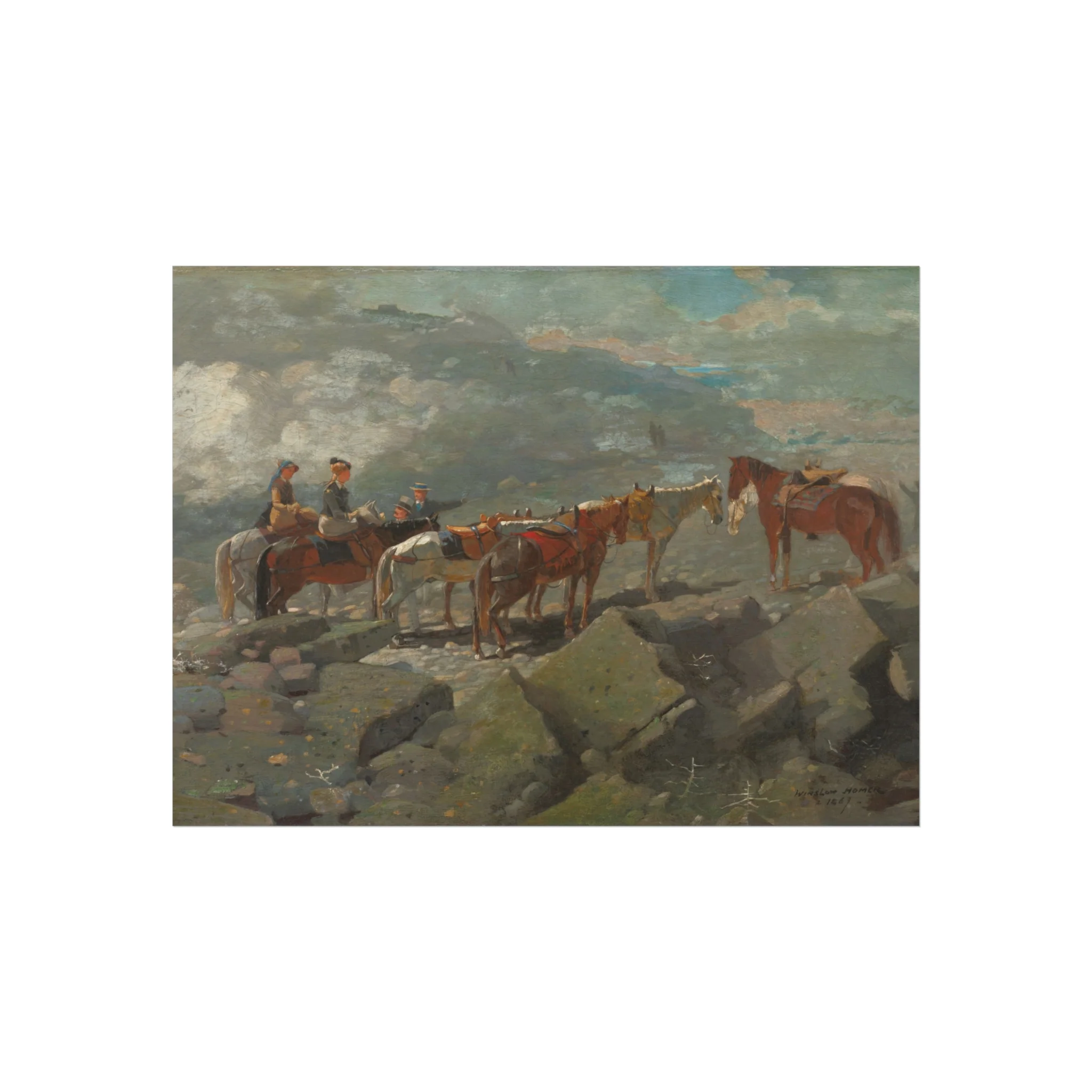 Winslow Homer - Mount Washington | Fine Art Poster - Image 3