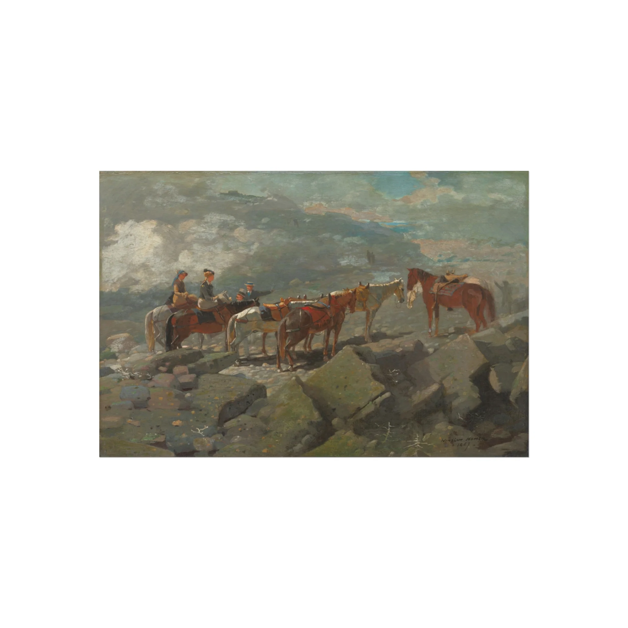 Winslow Homer - Mount Washington | Fine Art Poster - Image 4
