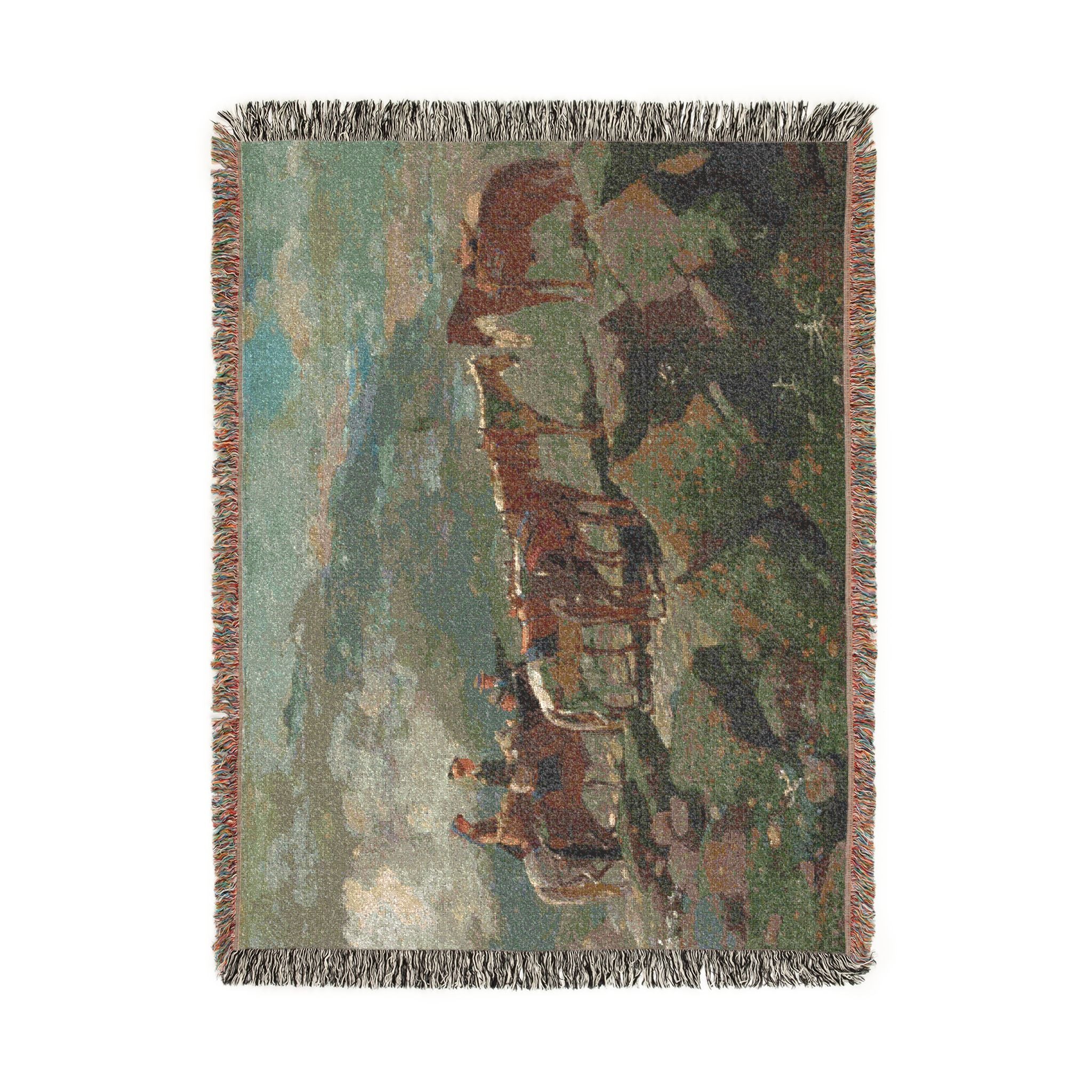 Winslow Homer - Mount Washington | Woven Tapestry Blanket - Image 11