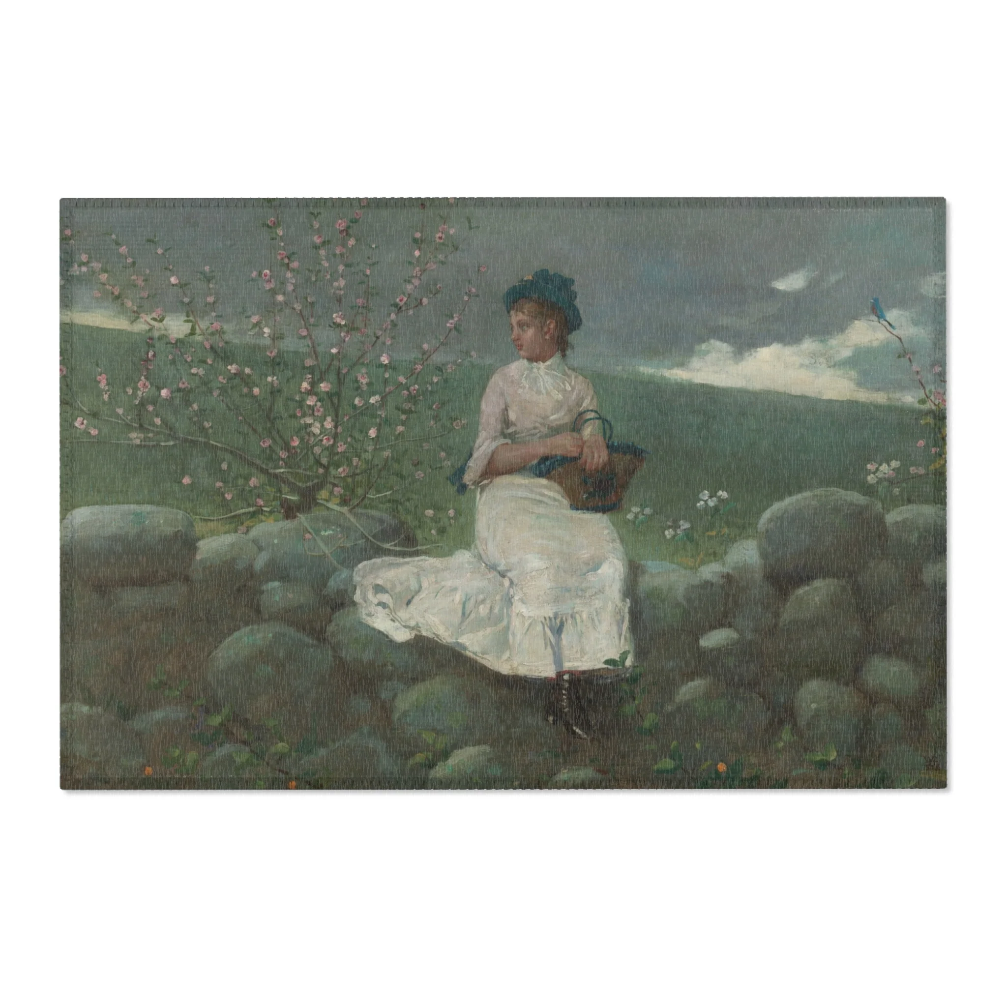 Winslow Homer - Peach Blossoms | Area Rug - Image 4