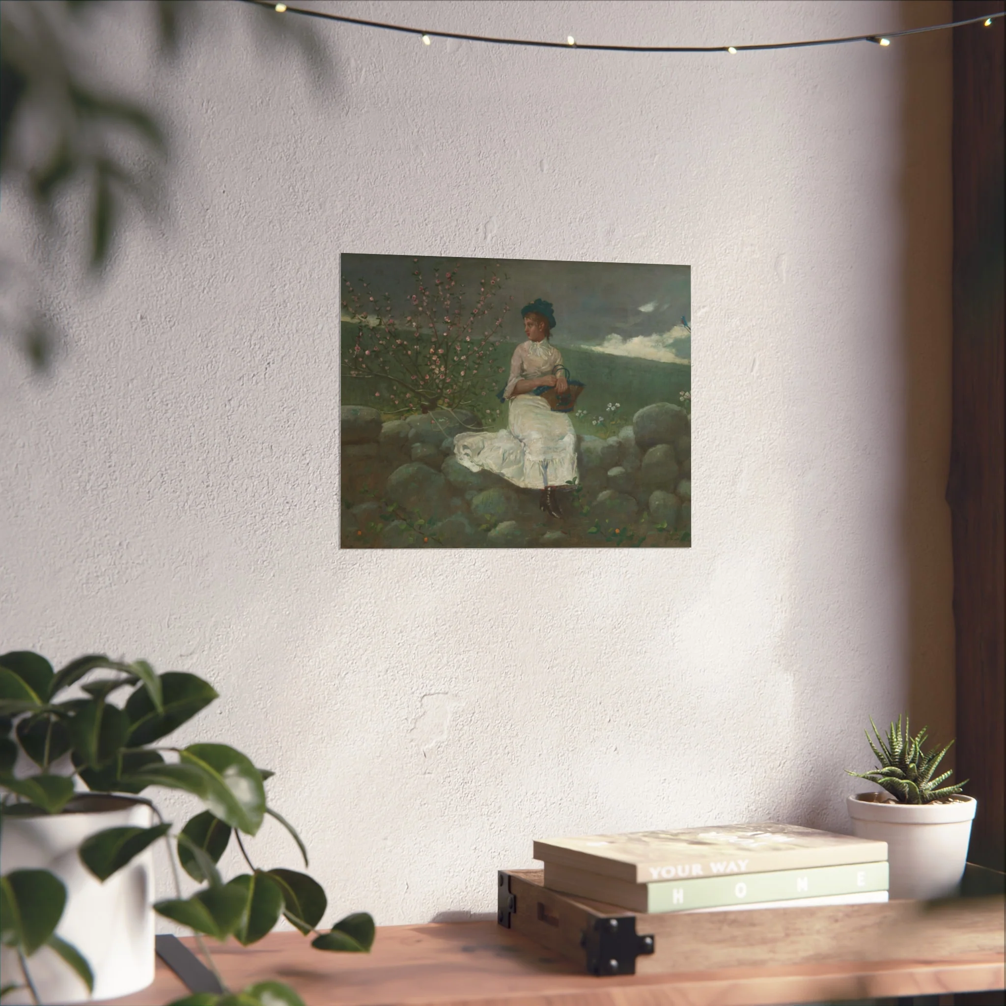 Winslow Homer - Peach Blossoms | Fine Art Poster - Image 6