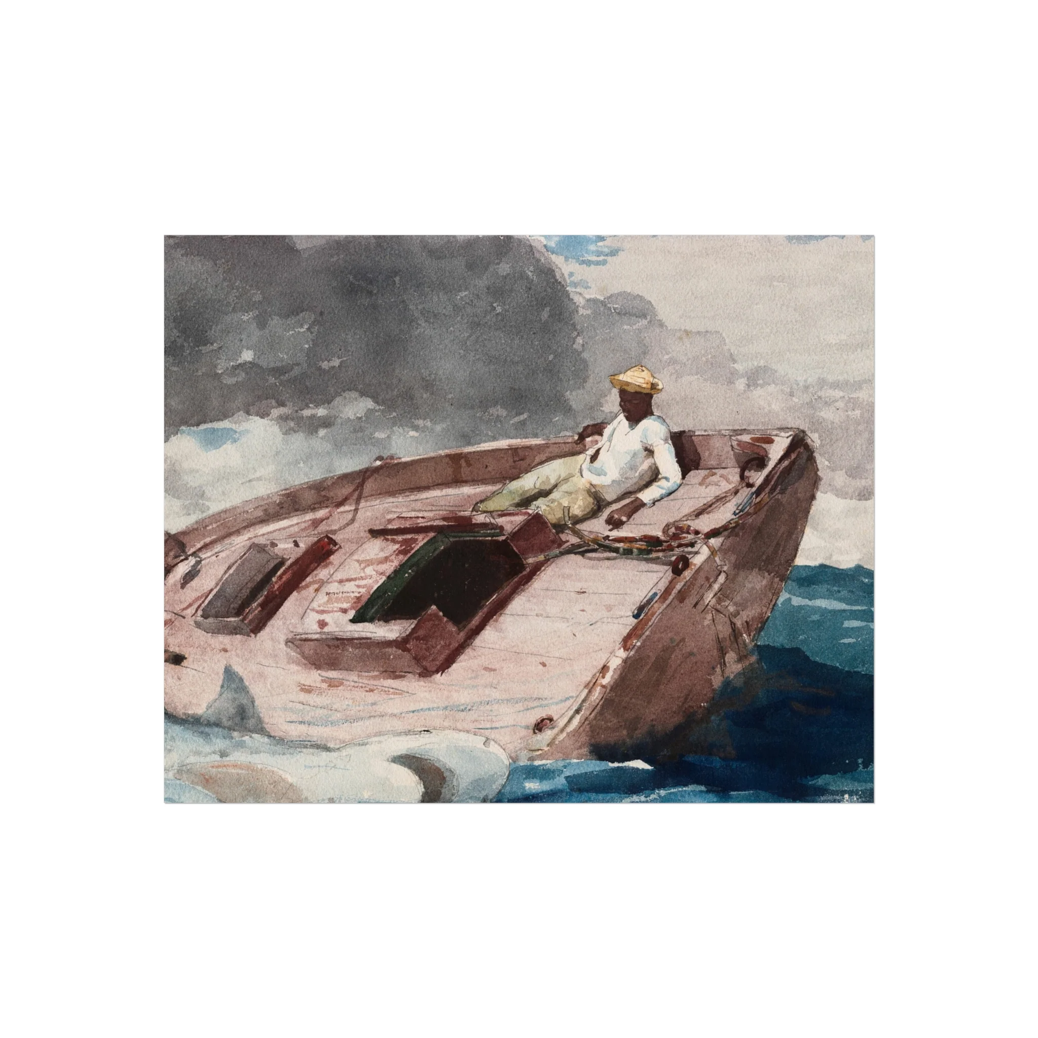 Winslow Homer - The Gulf Stream | Fine Art Poster - Image 2