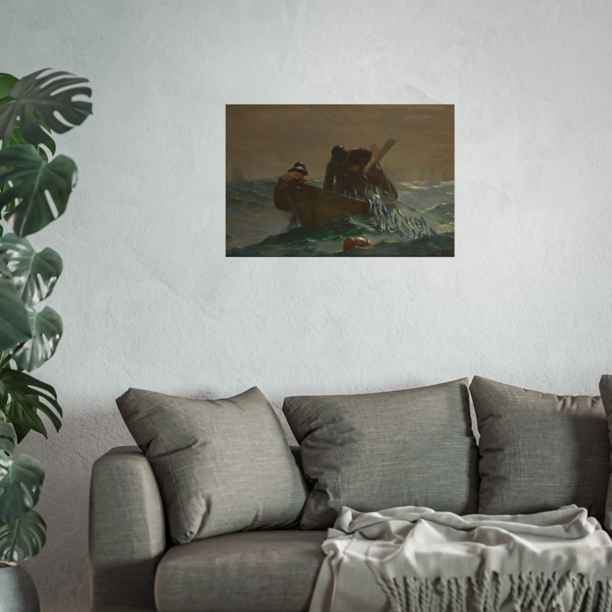 Winslow Homer - The Herring Net | Fine Art Poster - Image 11