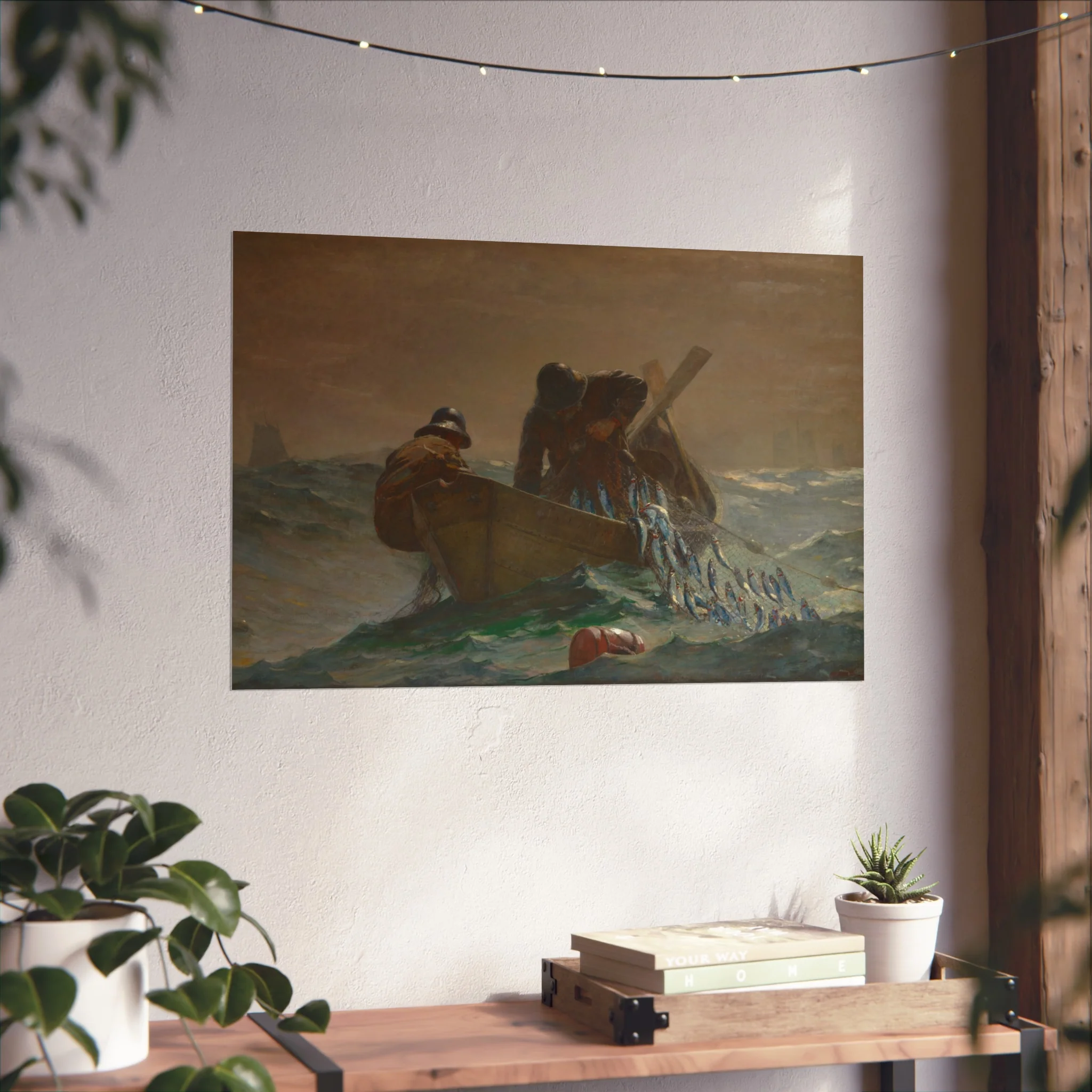 Winslow Homer - The Herring Net | Fine Art Poster - Image 12
