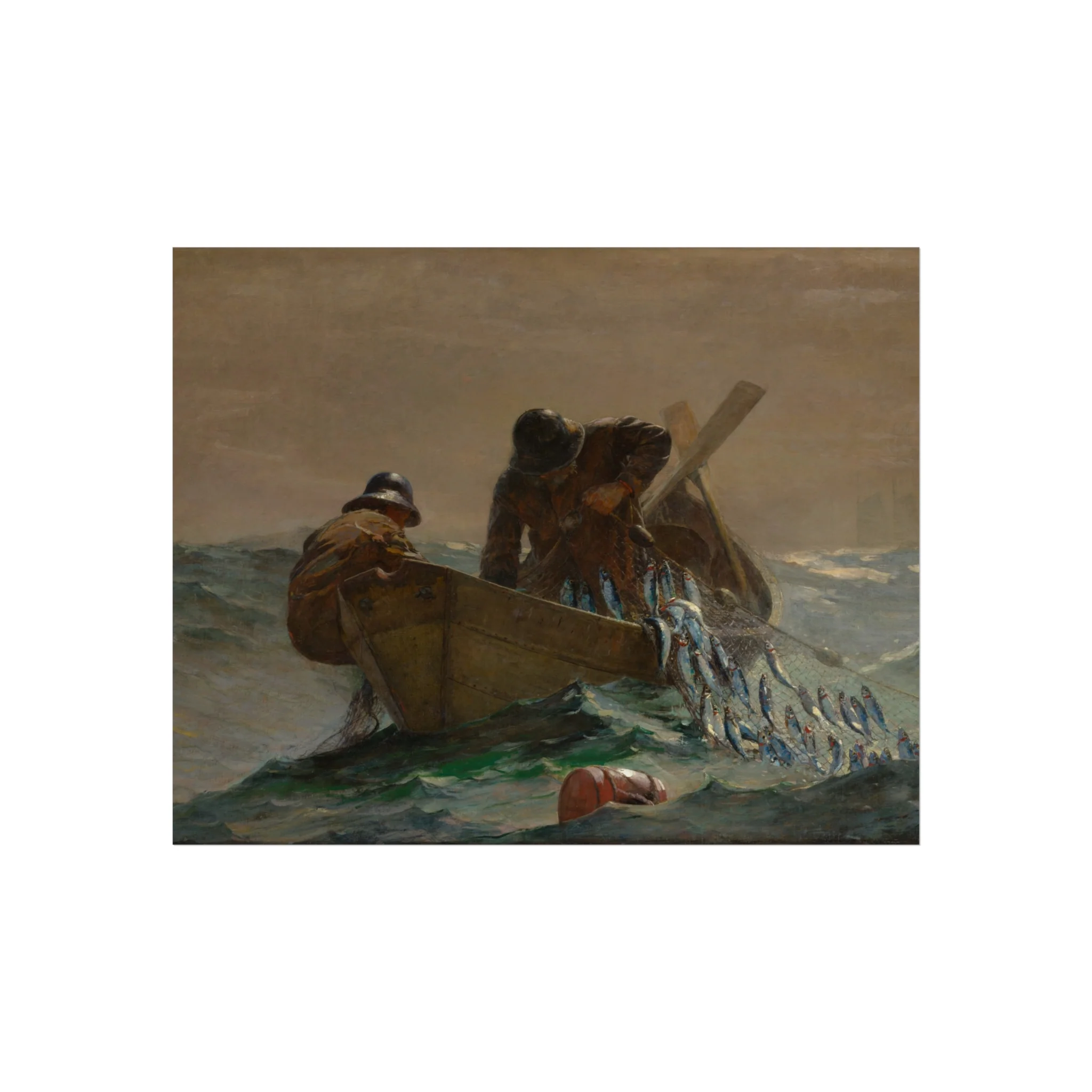 Winslow Homer - The Herring Net | Fine Art Poster - Image 2