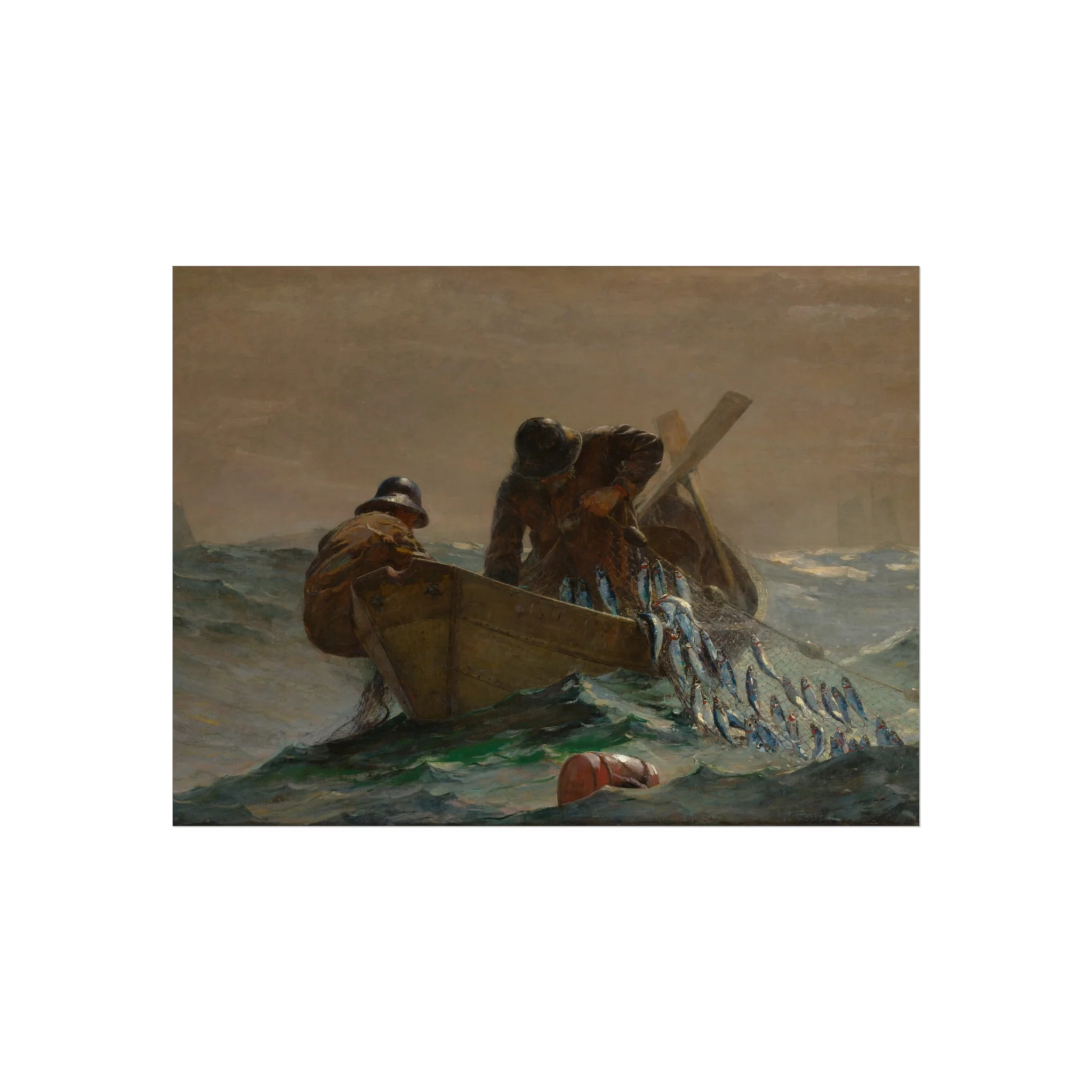Winslow Homer - The Herring Net | Fine Art Poster - Image 3