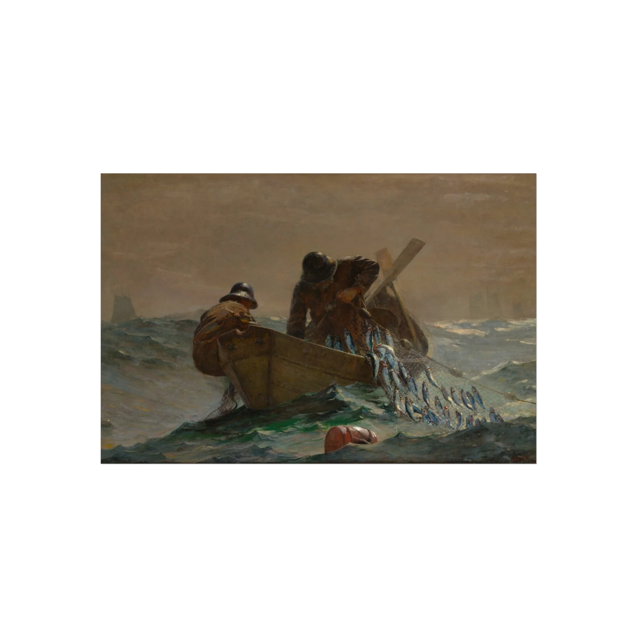 Winslow Homer - The Herring Net | Fine Art Poster - Image 4