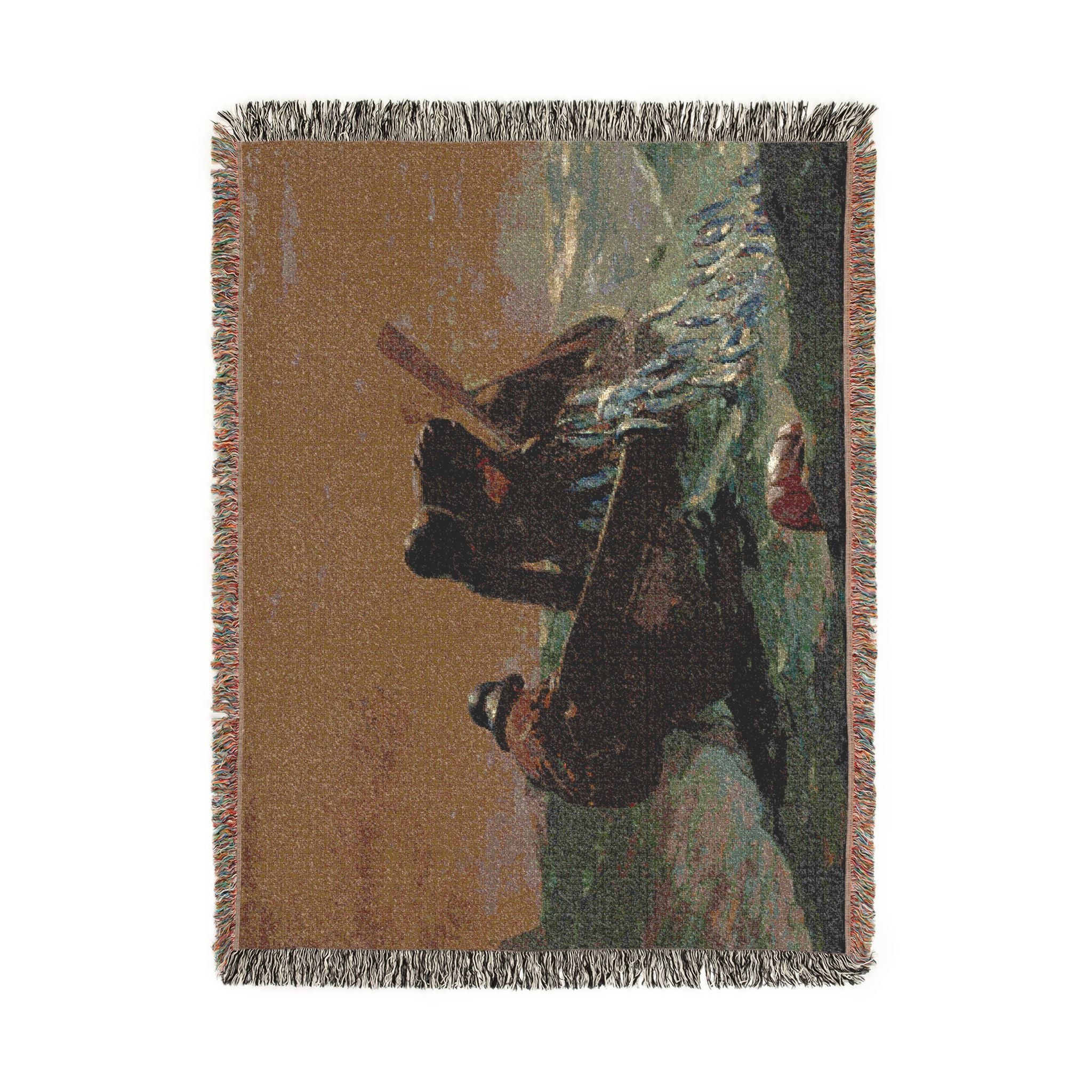Winslow Homer - The Herring Net | Woven Tapestry Blanket - Image 11