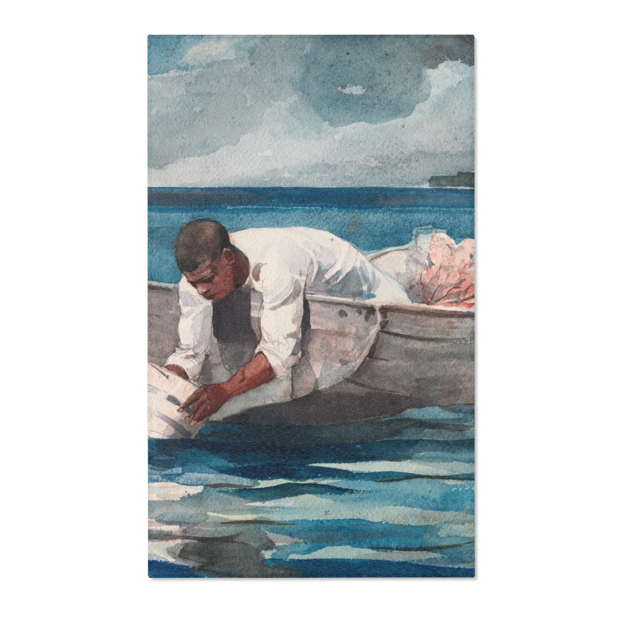 Winslow Homer - The Water Fan | Area Rug - Image 2