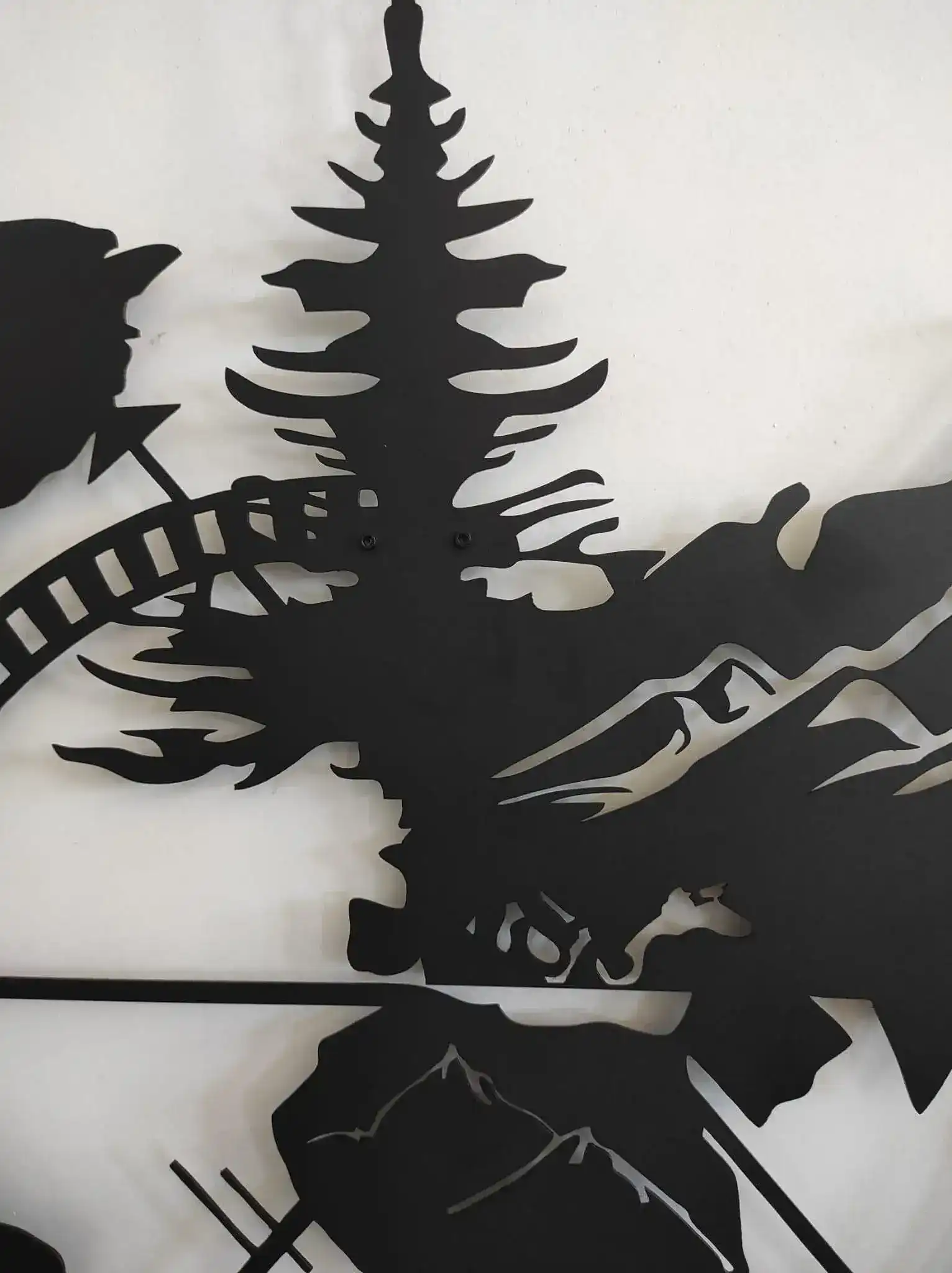 Wolf Family in Nature Metal Wall Art - Image 10
