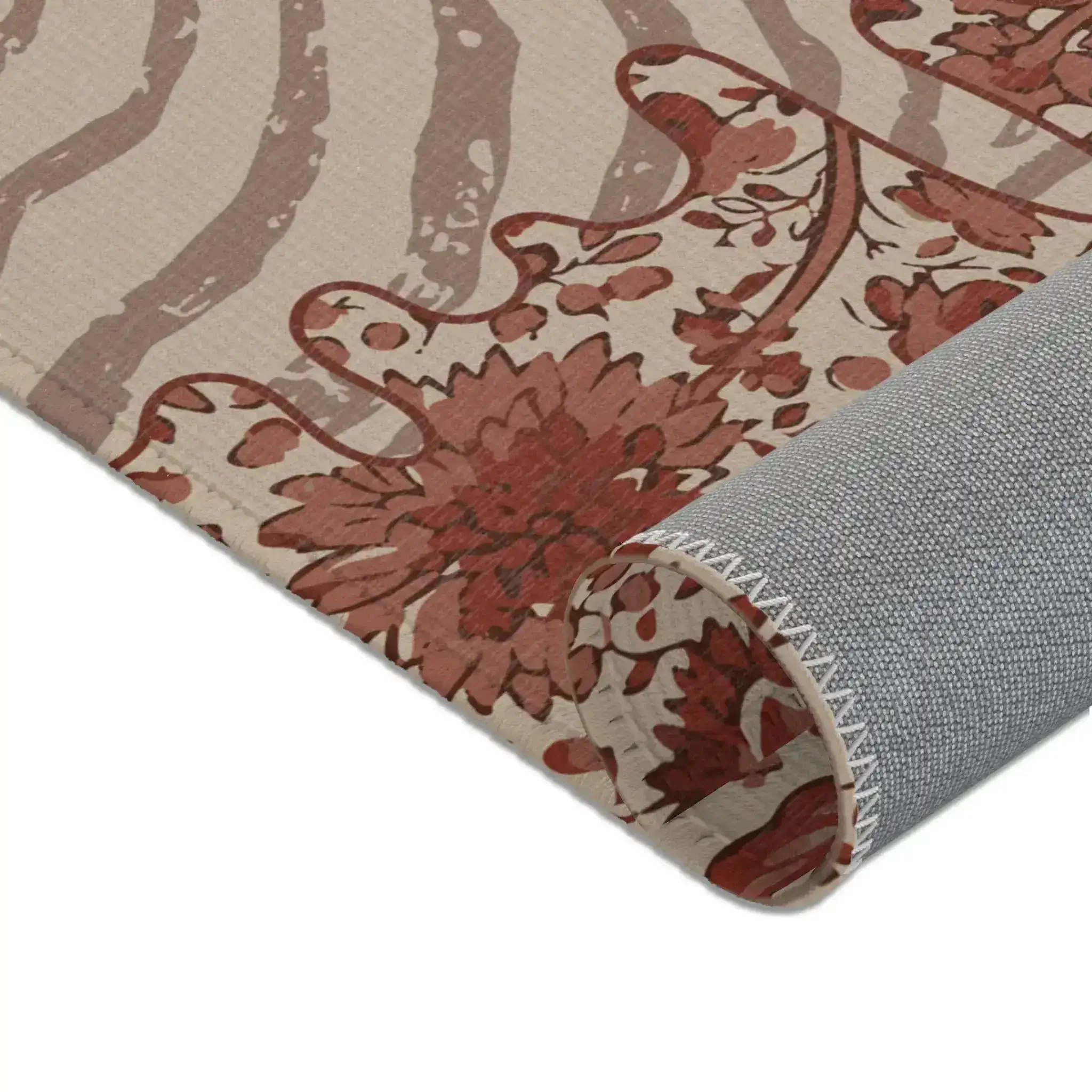 Zebra Bloom Melt Accent Rug - Image 7