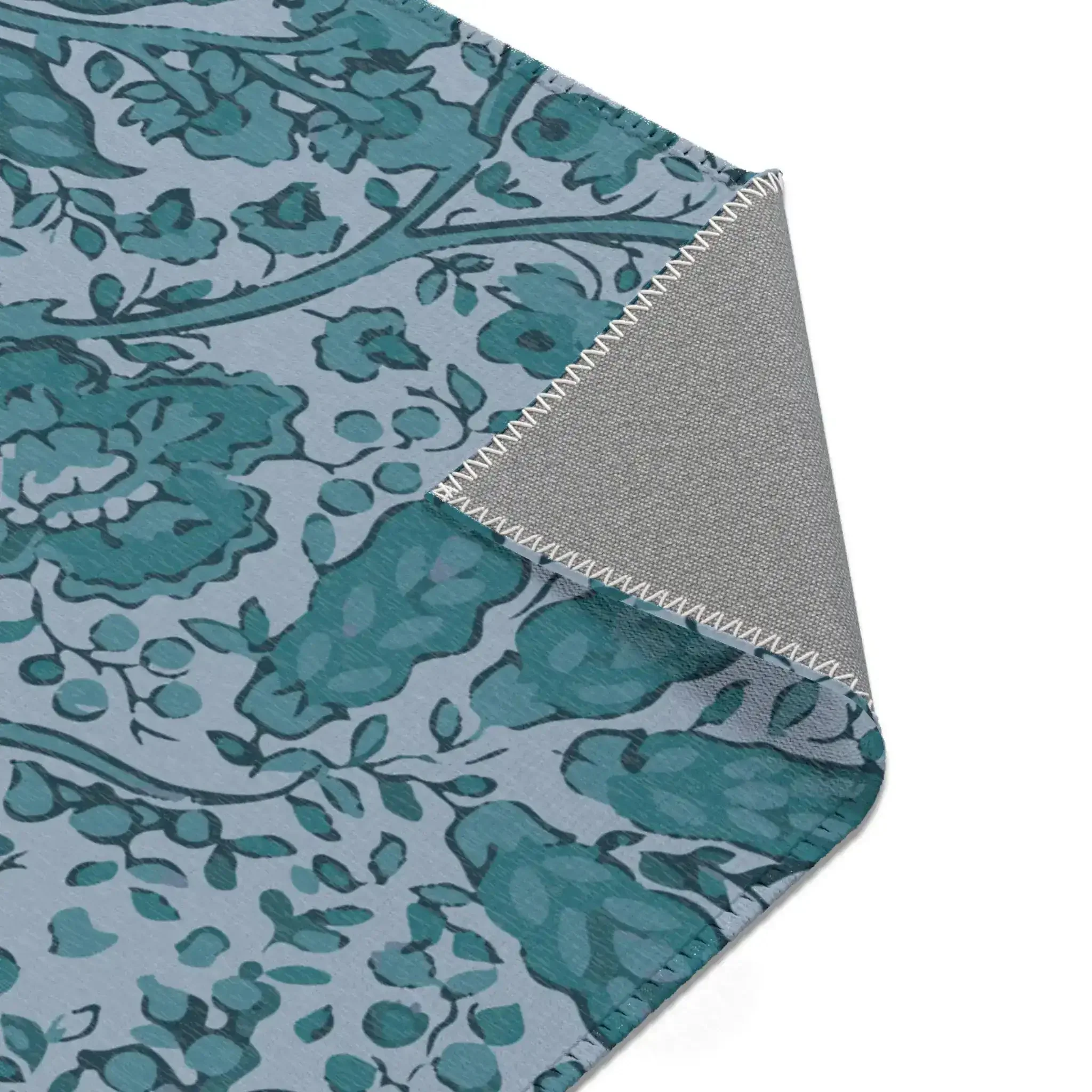 Zebra Bloom Waves Accent Rug - Image 5