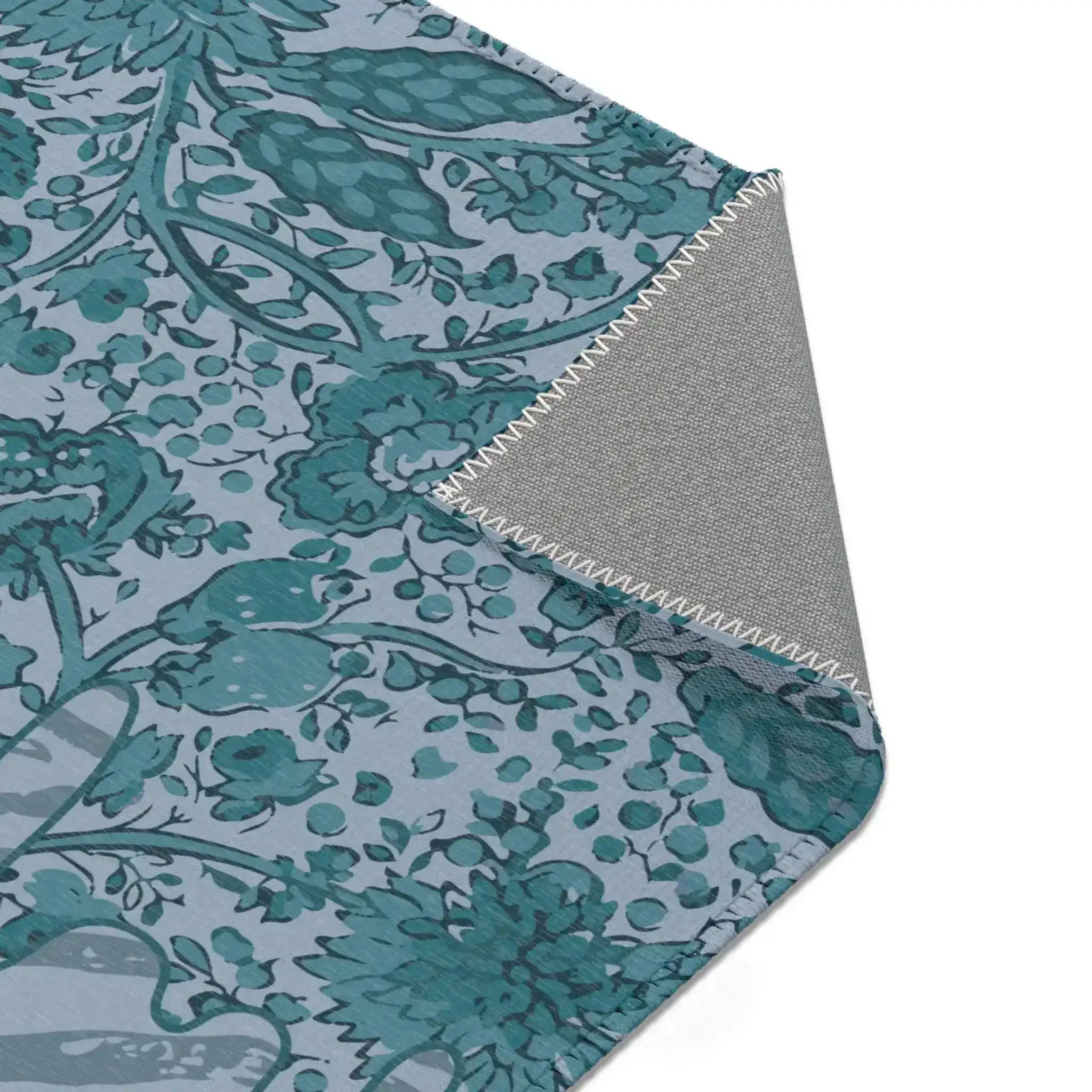 Zebra Bloom Waves Accent Rug - Image 6