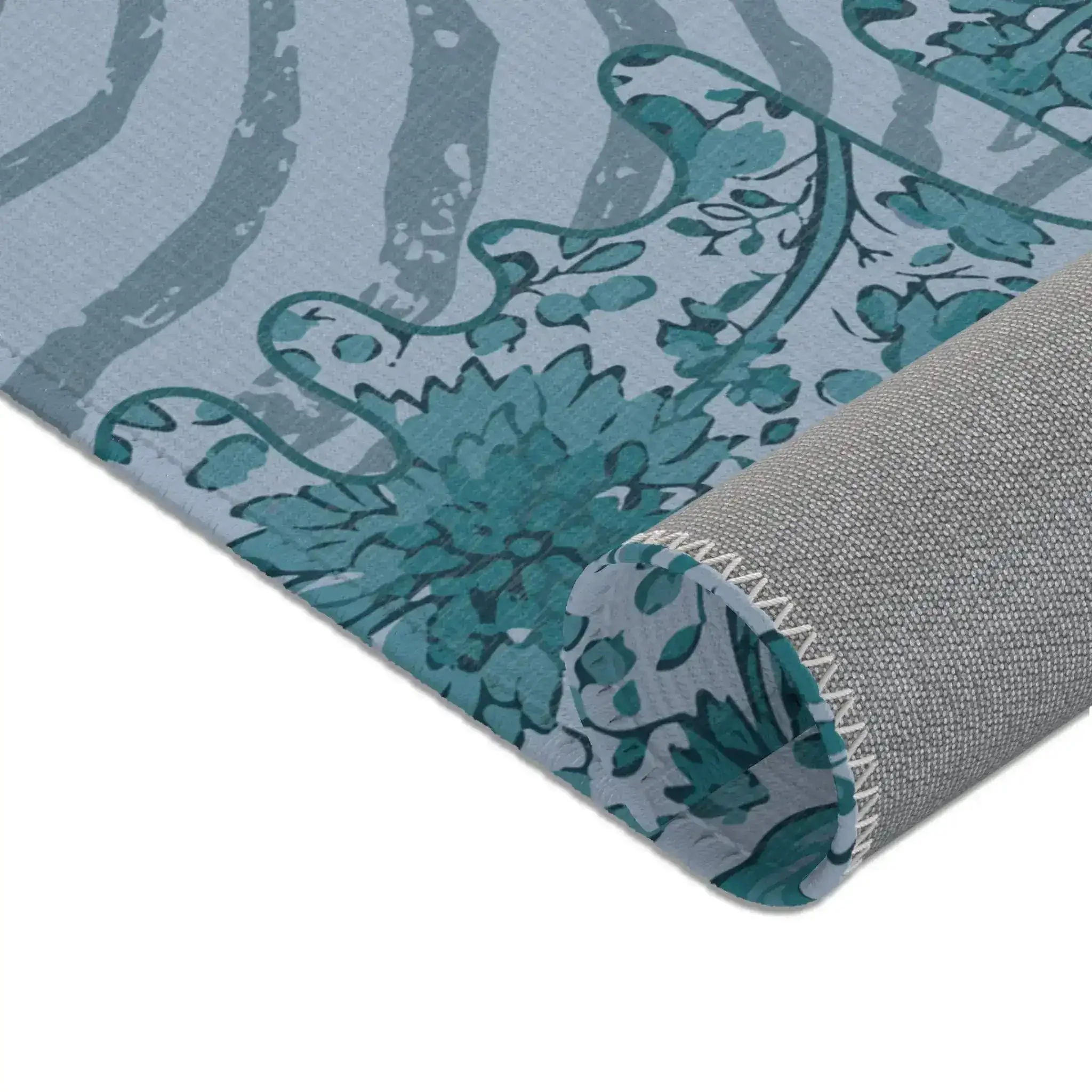 Zebra Bloom Waves Accent Rug - Image 7