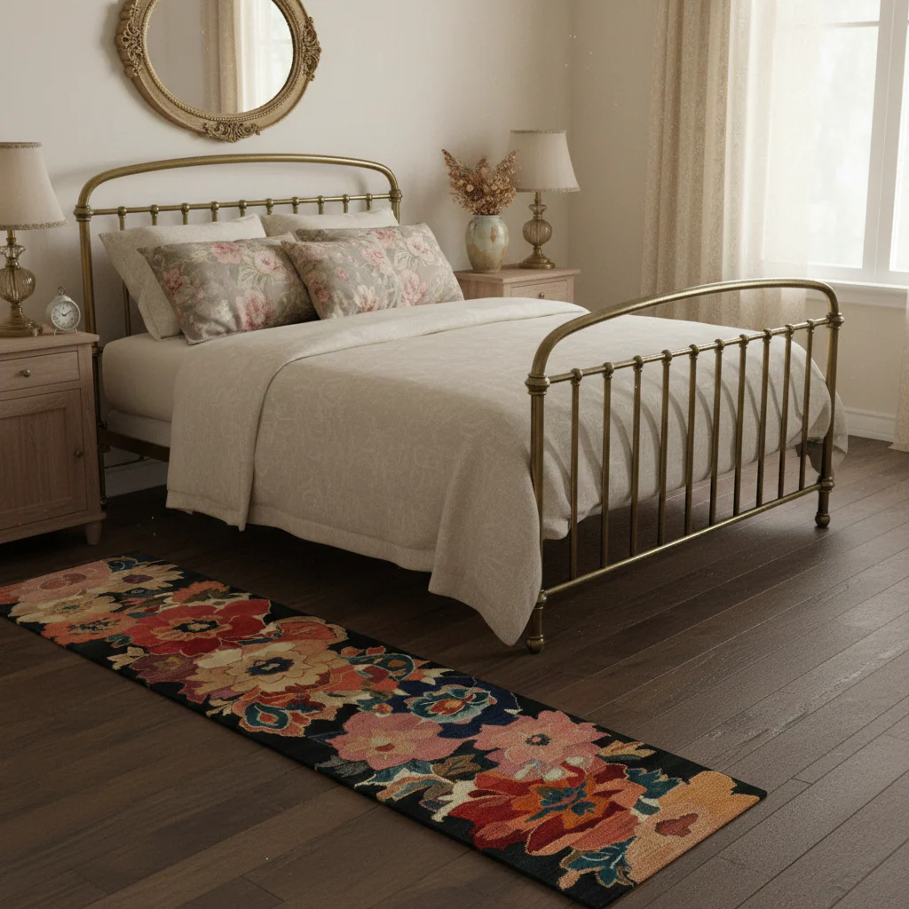 Zenith Bloom Hand Tufted Wool Rug - Image 2