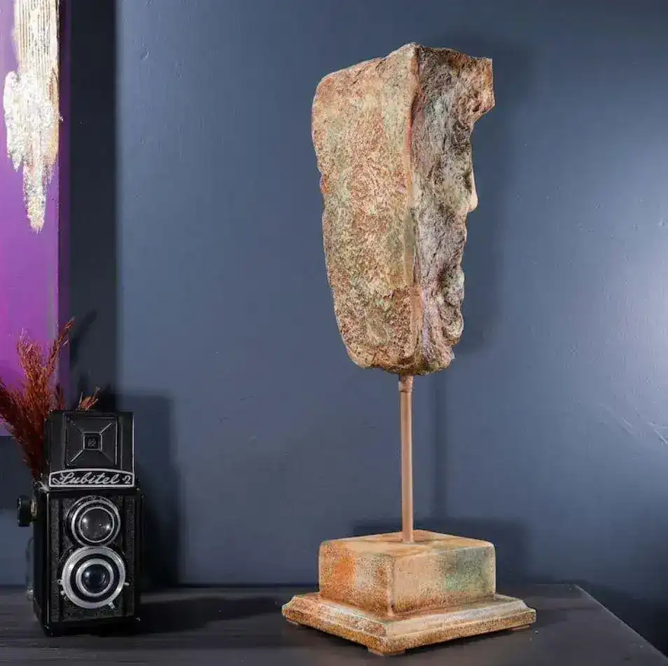 Zeus Bust Stone Sculpture - Image 6